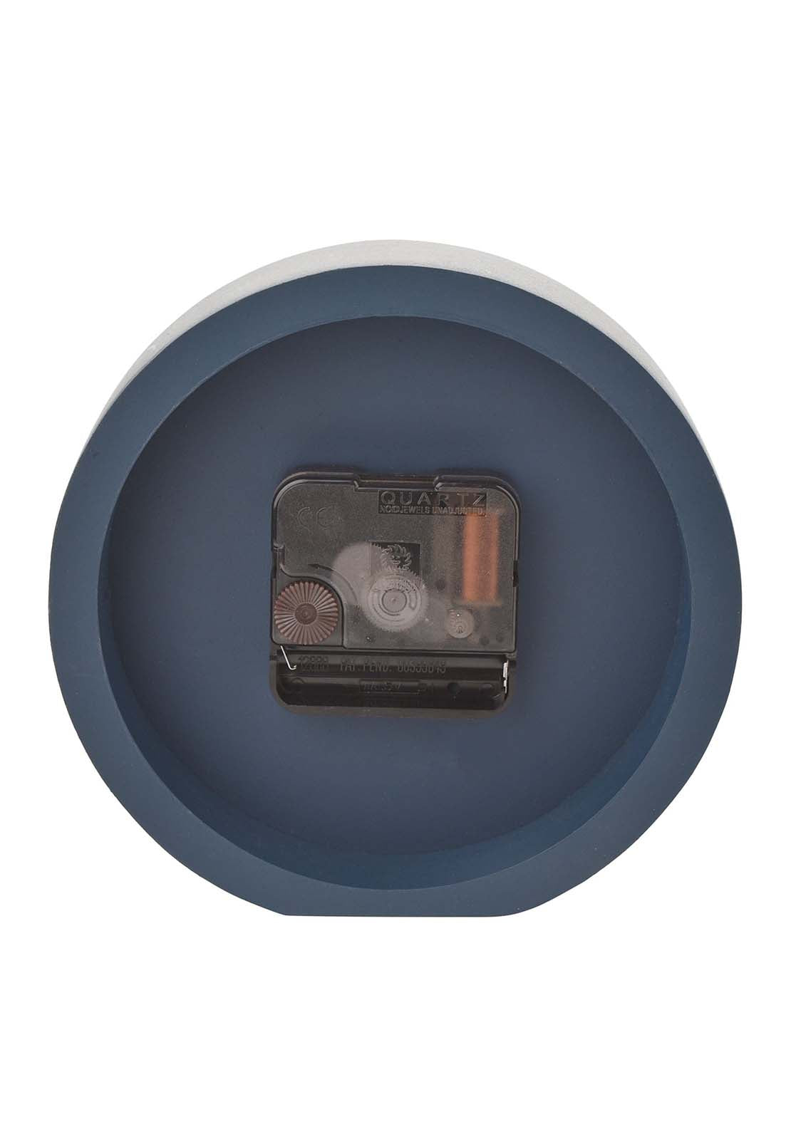 Interval Minimalist Desk Clock 15Cm - Navy 3 Shaws Department Stores