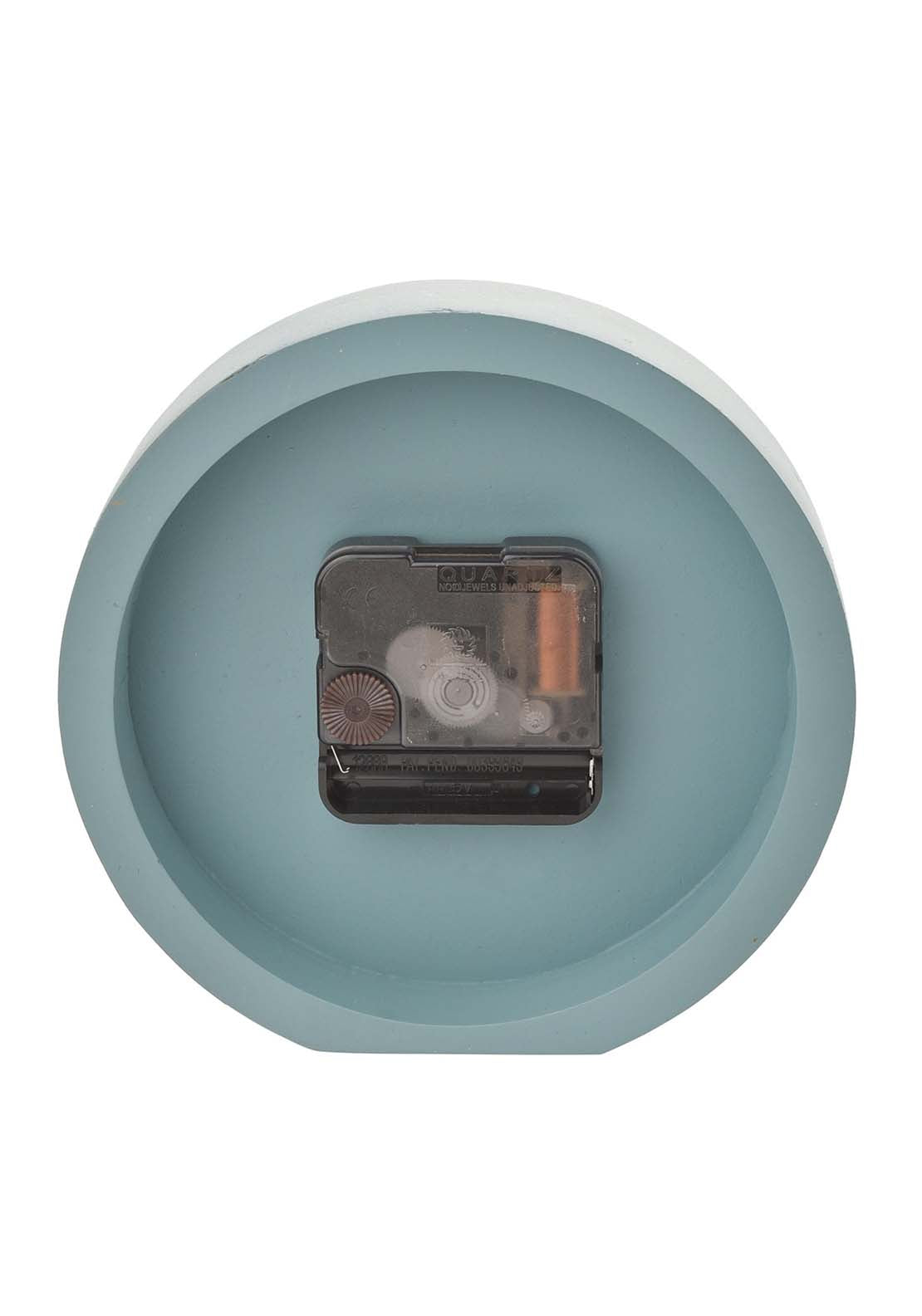 Interval Minimalist Desk Clock 15Cm - Teal 3 Shaws Department Stores