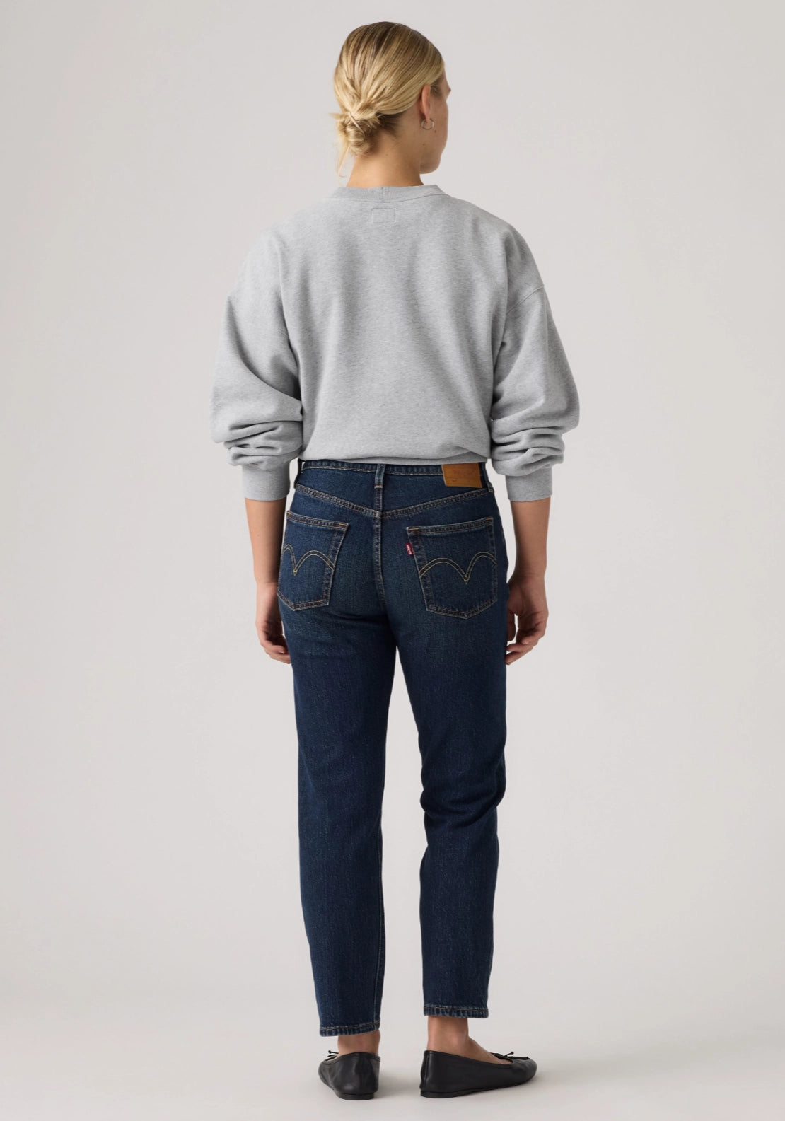 501® Original Cropped Jeans - Dark Wash Blue