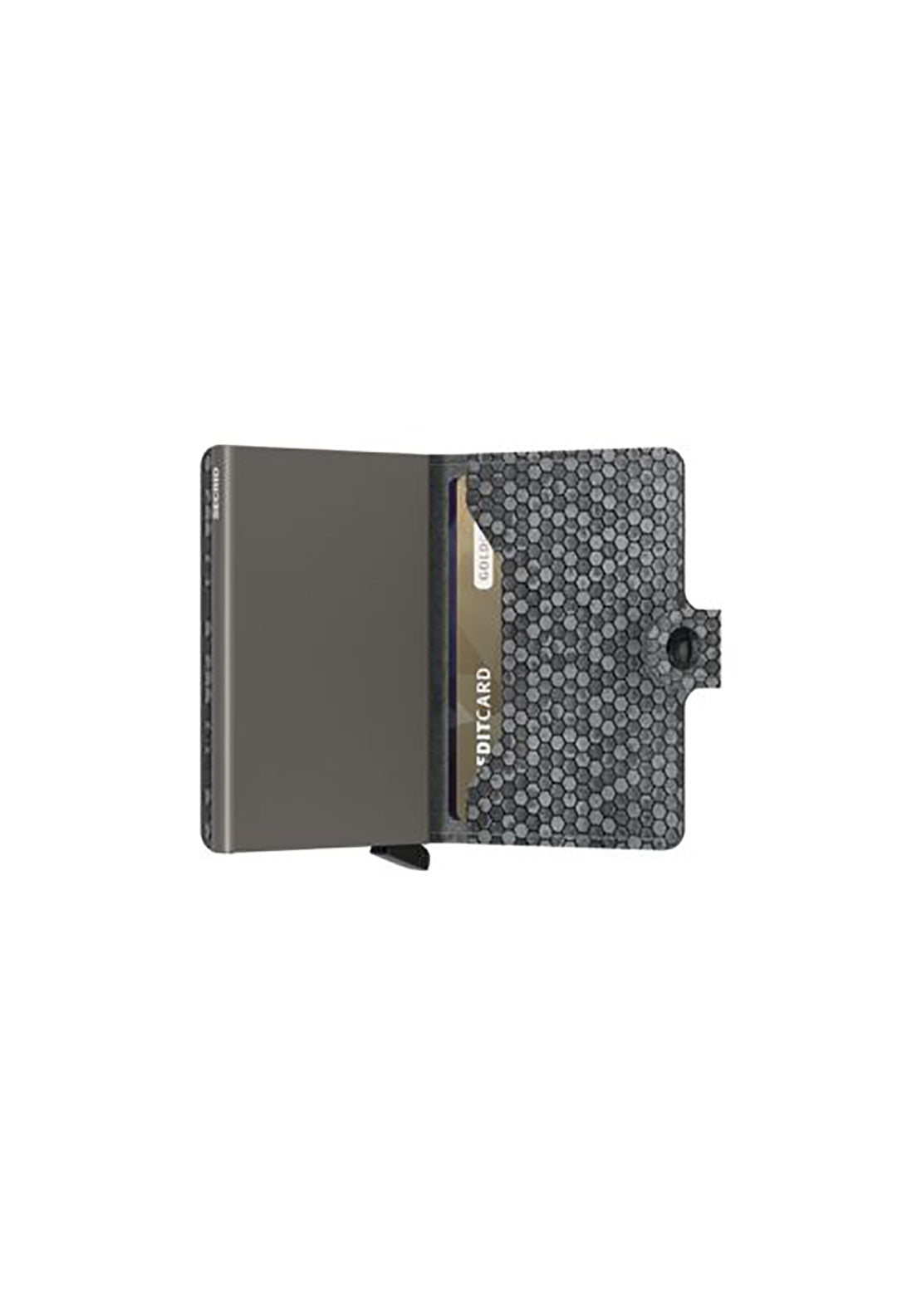 Secrid Mini Hexagon Wallet - Grey 5 Shaws Department Stores