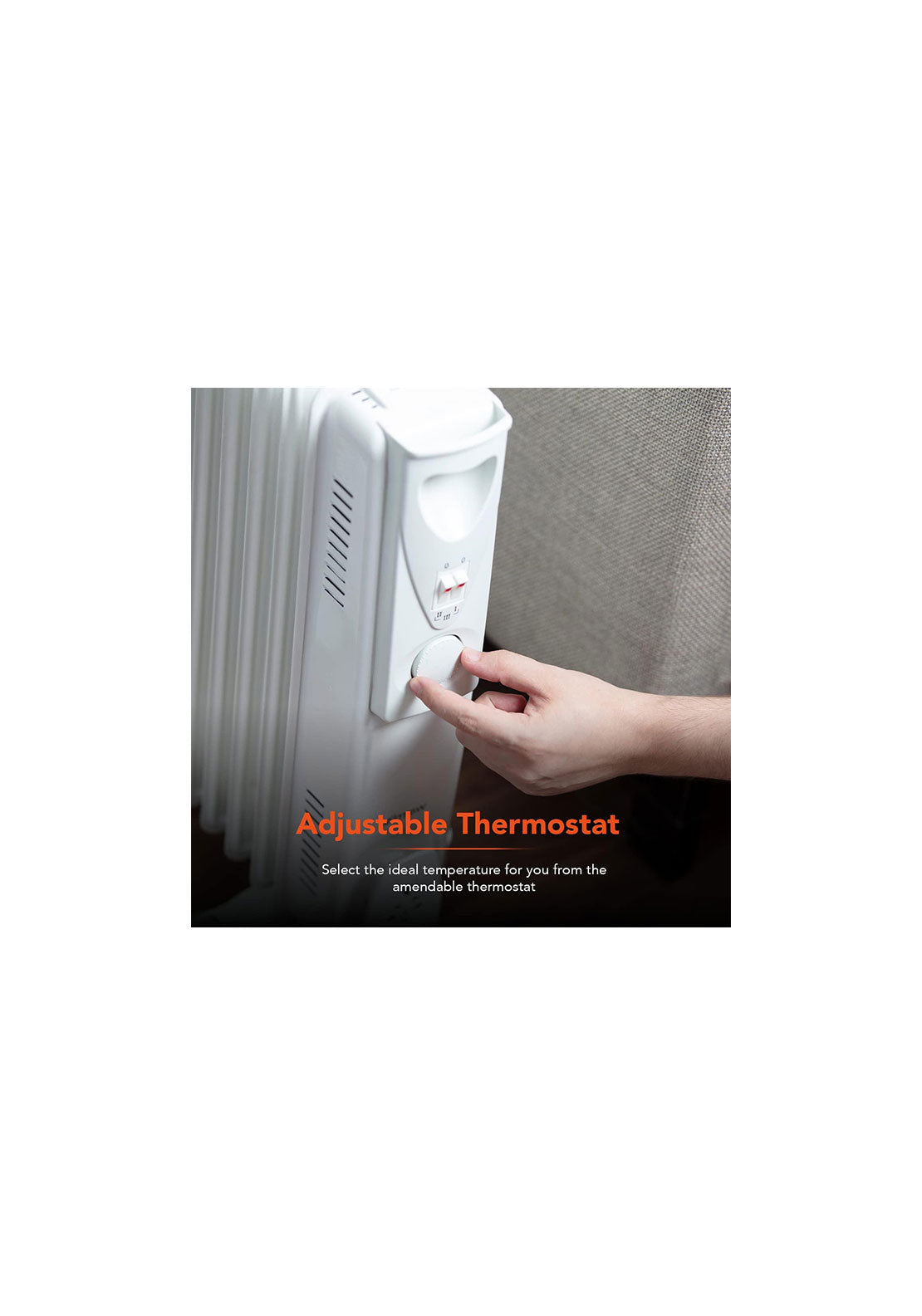 Warmlite 2000W Oil Filled Radiator | WL43004YW 5 Shaws Department Stores
