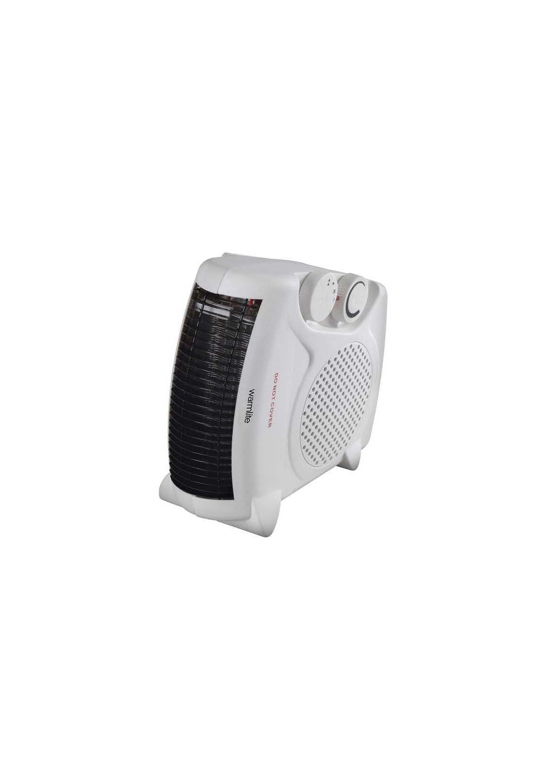 Warmlite 2000W Fan Heater Thermo | WL44001 - White 1 Shaws Department Stores