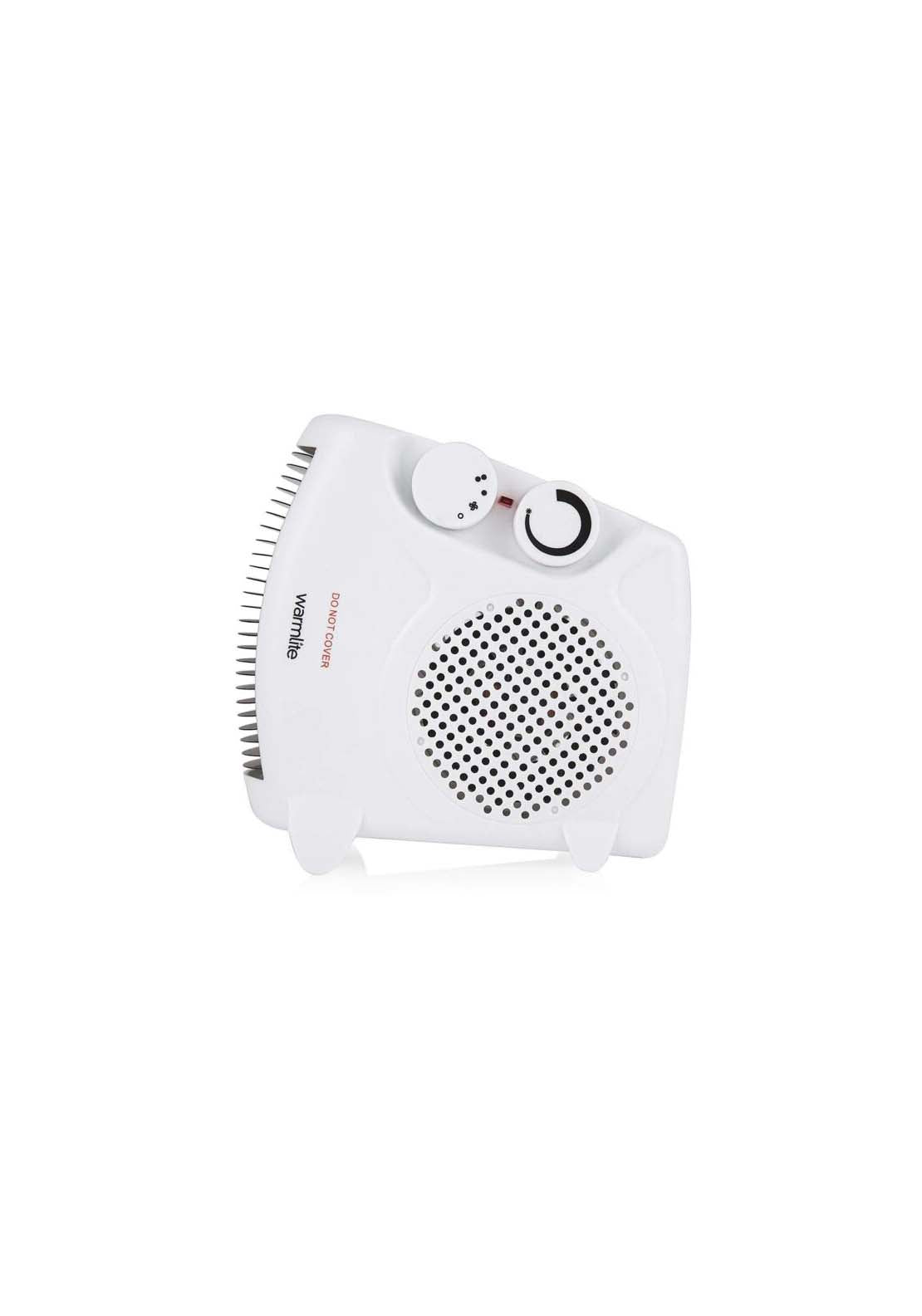 Warmlite 2000W Fan Heater Thermo | WL44001 - White 2 Shaws Department Stores