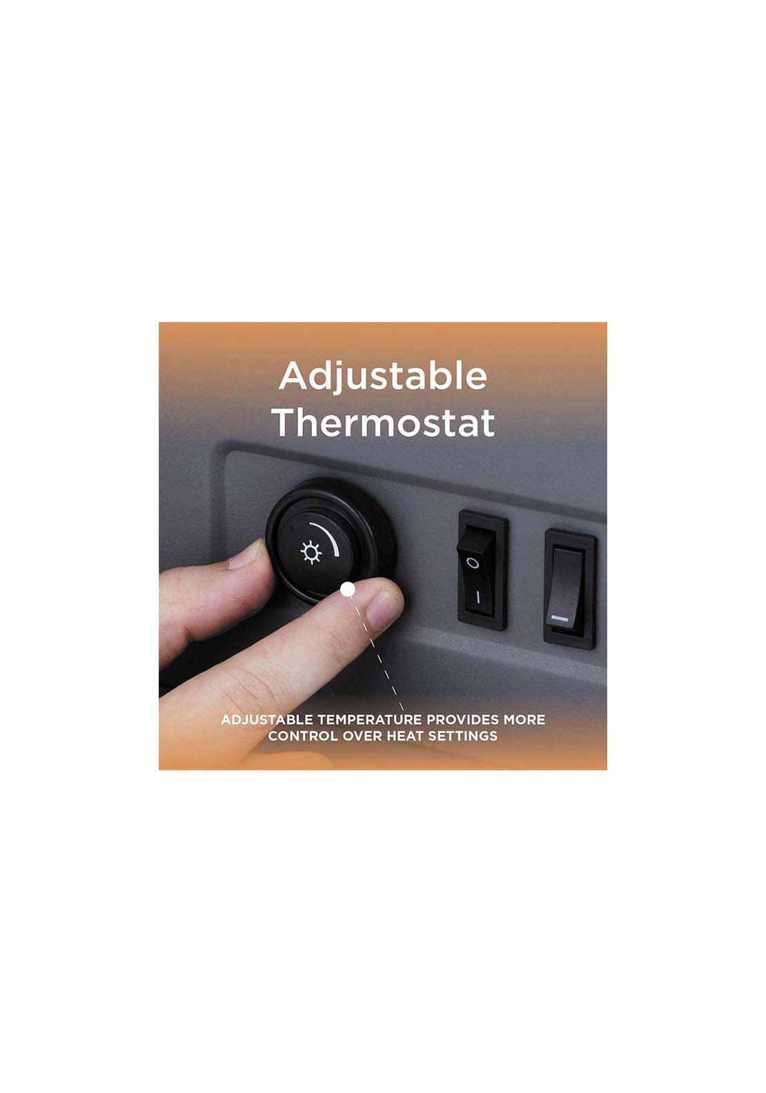 Warmlite Mable 2KW Compact Electric Stove Fire | WL46019G - Grey 3 Shaws Department Stores