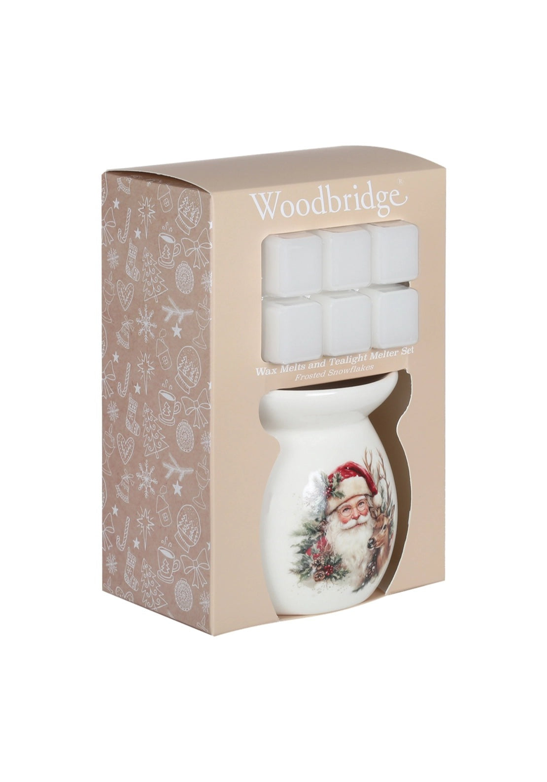 Aromatize Santa Melter & Melts Set - White 2 Shaws Department Stores