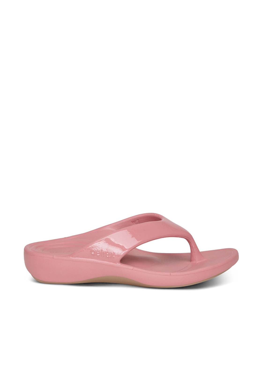 Aetrex Maui Sandal - Pink 1 Shaws Department Stores