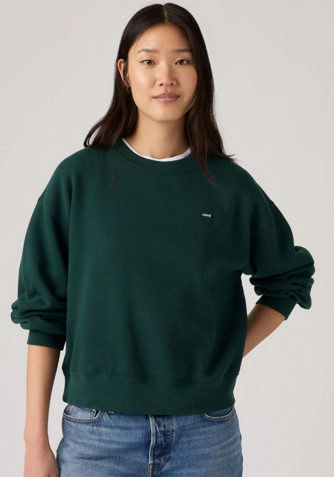 Everyday Crew Neck Sweatshirt - Green