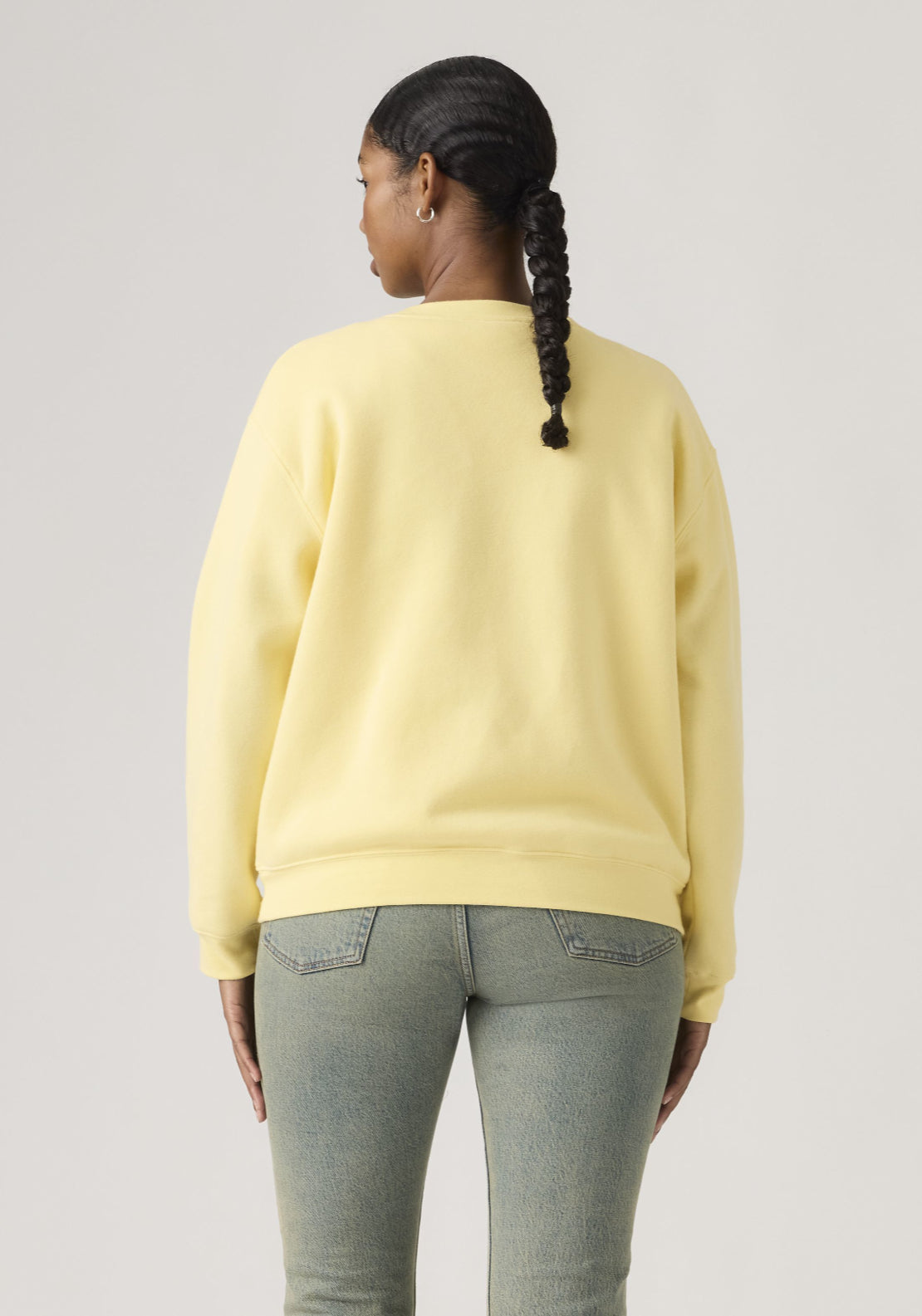 Levis Everyday Sweatshirt - Yellow 2 Shaws Department Stores