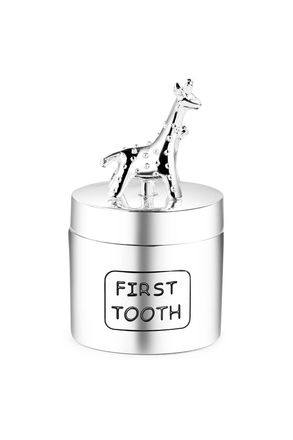 Newbridge Silverware First Baby Tooth & Curl Giraffe Set 2 Shaws Department Stores