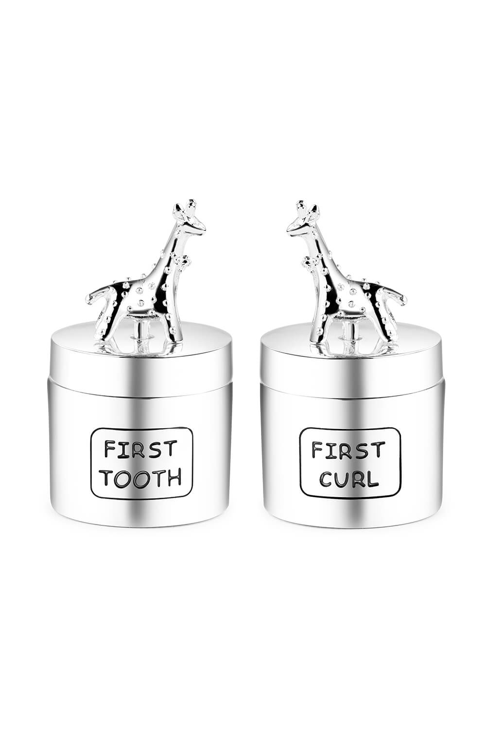 Newbridge Silverware First Baby Tooth & Curl Giraffe Set 1 Shaws Department Stores