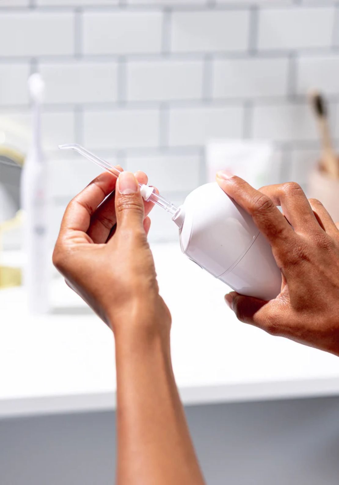 Spotlight Oral Care Water Flosser Classic Jet Tips 2 Shaws Department Stores
