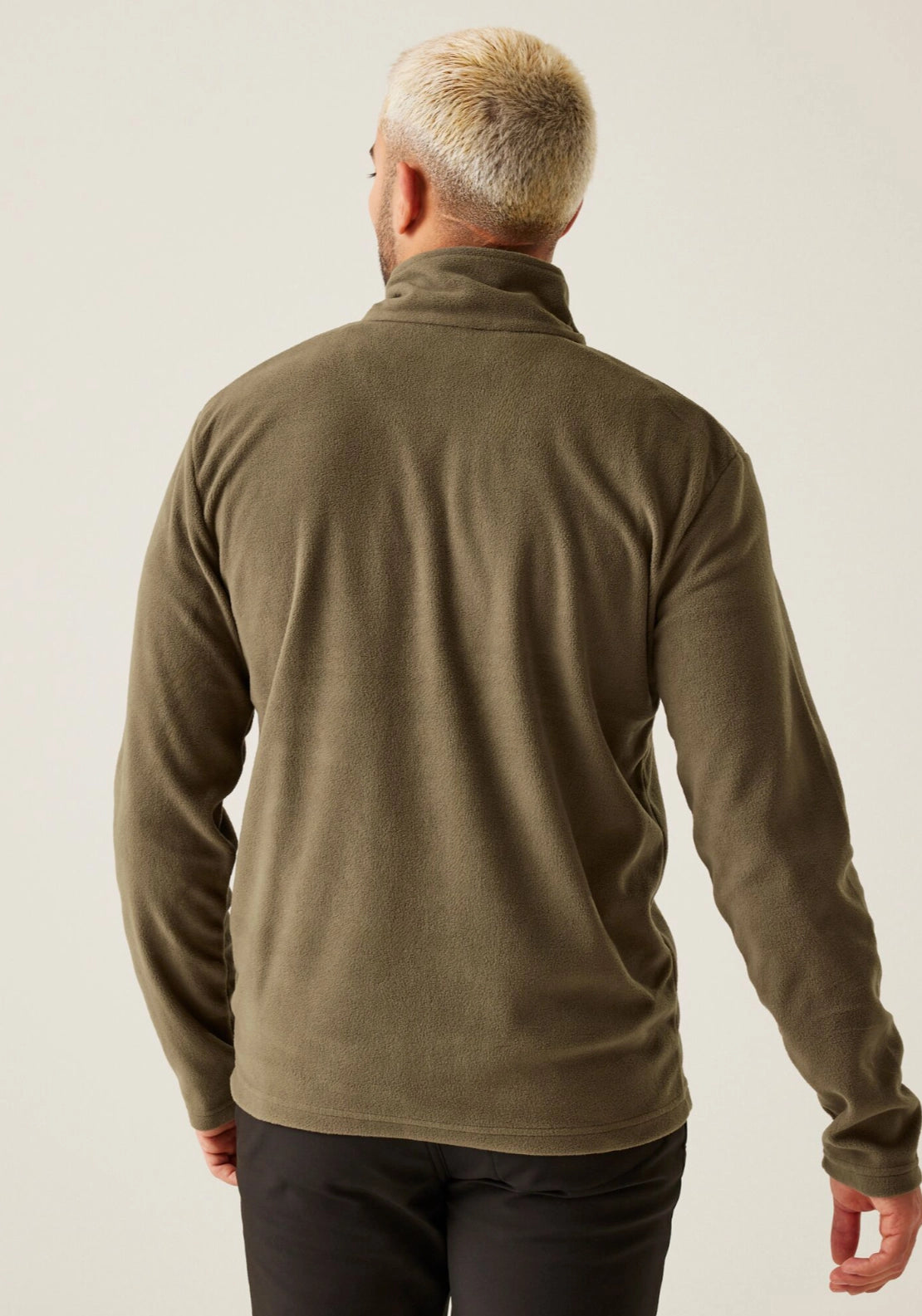 Thompson 1/4 Zip Fleece - Crocodile