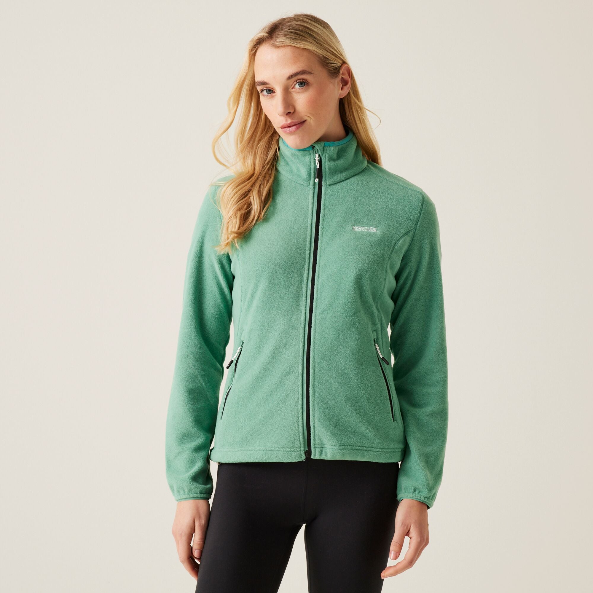 Regatta Floreo Full Zip Fleece - Green 2 Shaws Department Stores