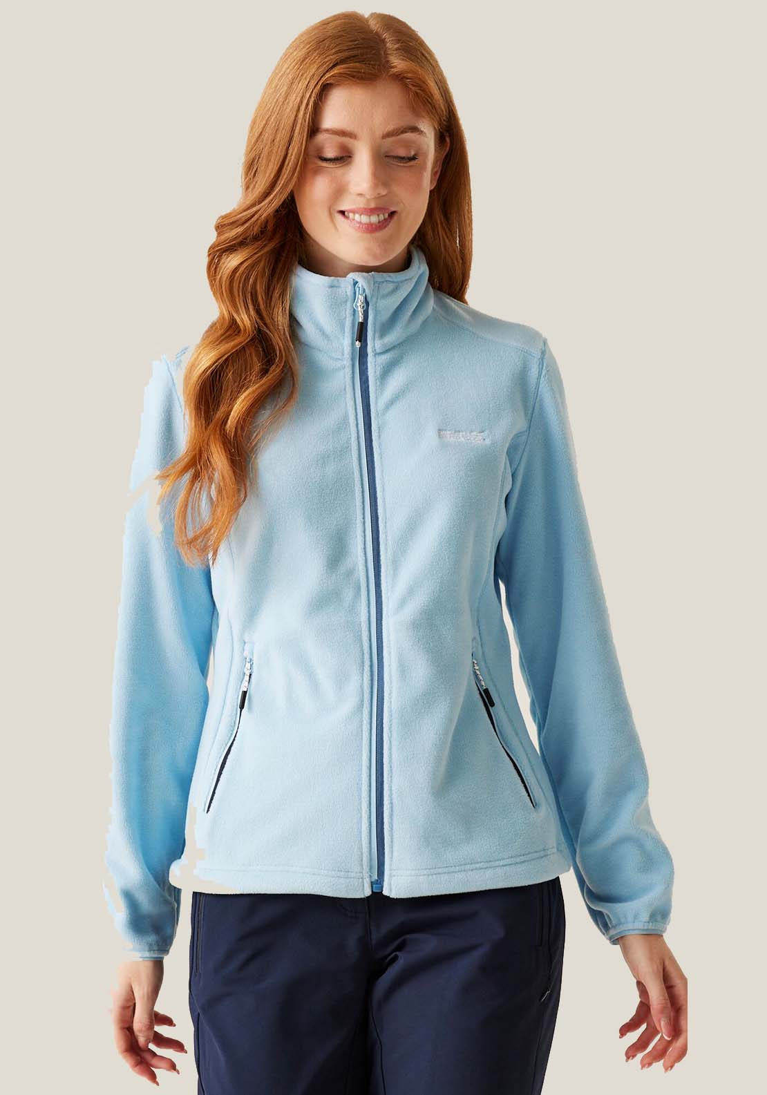Regatta Floreo Full Zip Fleece - Blue 2 Shaws Department Stores