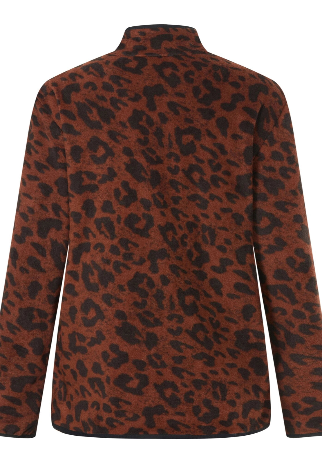 Frankie Full Zip - Lepard Print