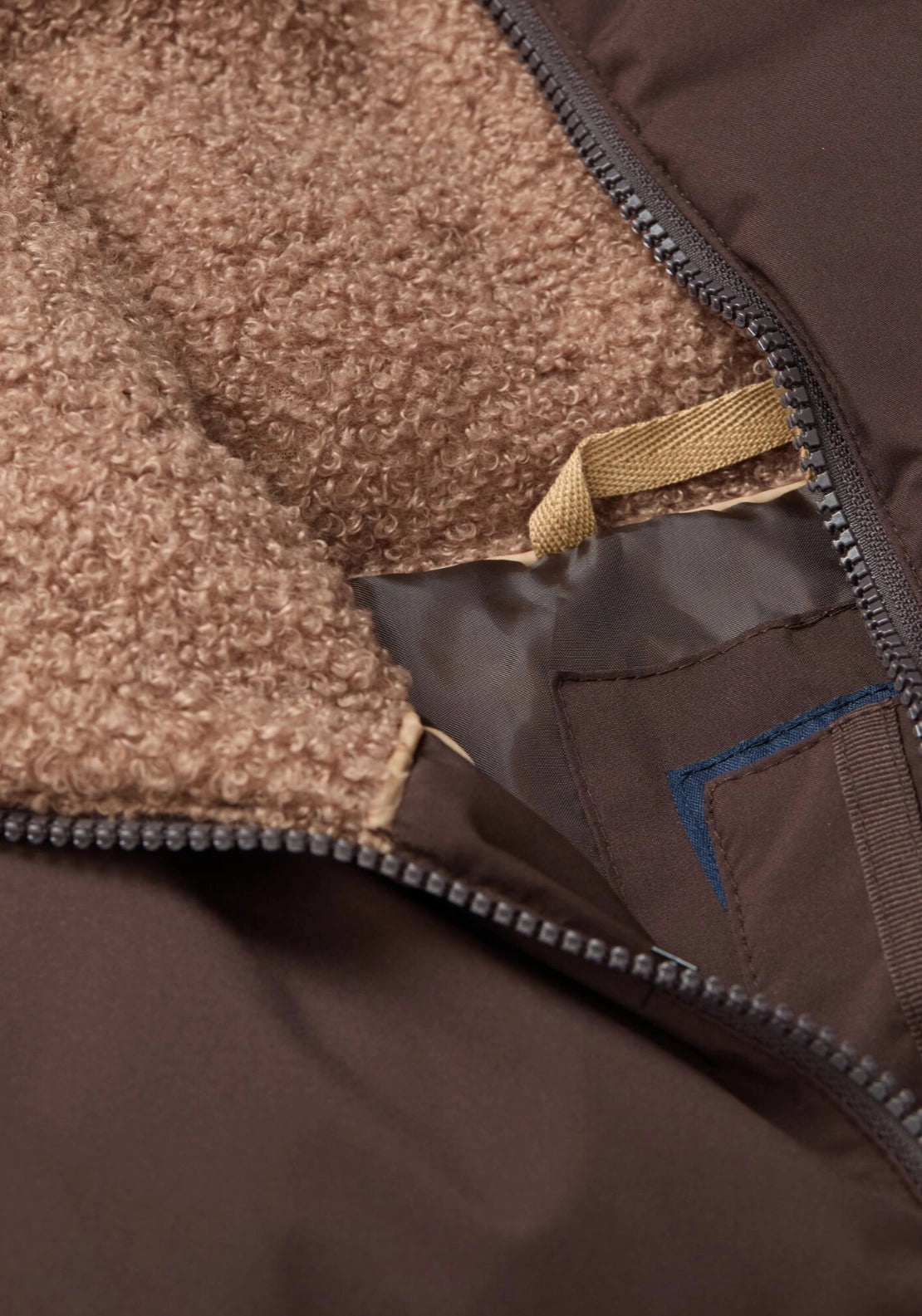 Kayana Padded Jacket - Dark Chocolate