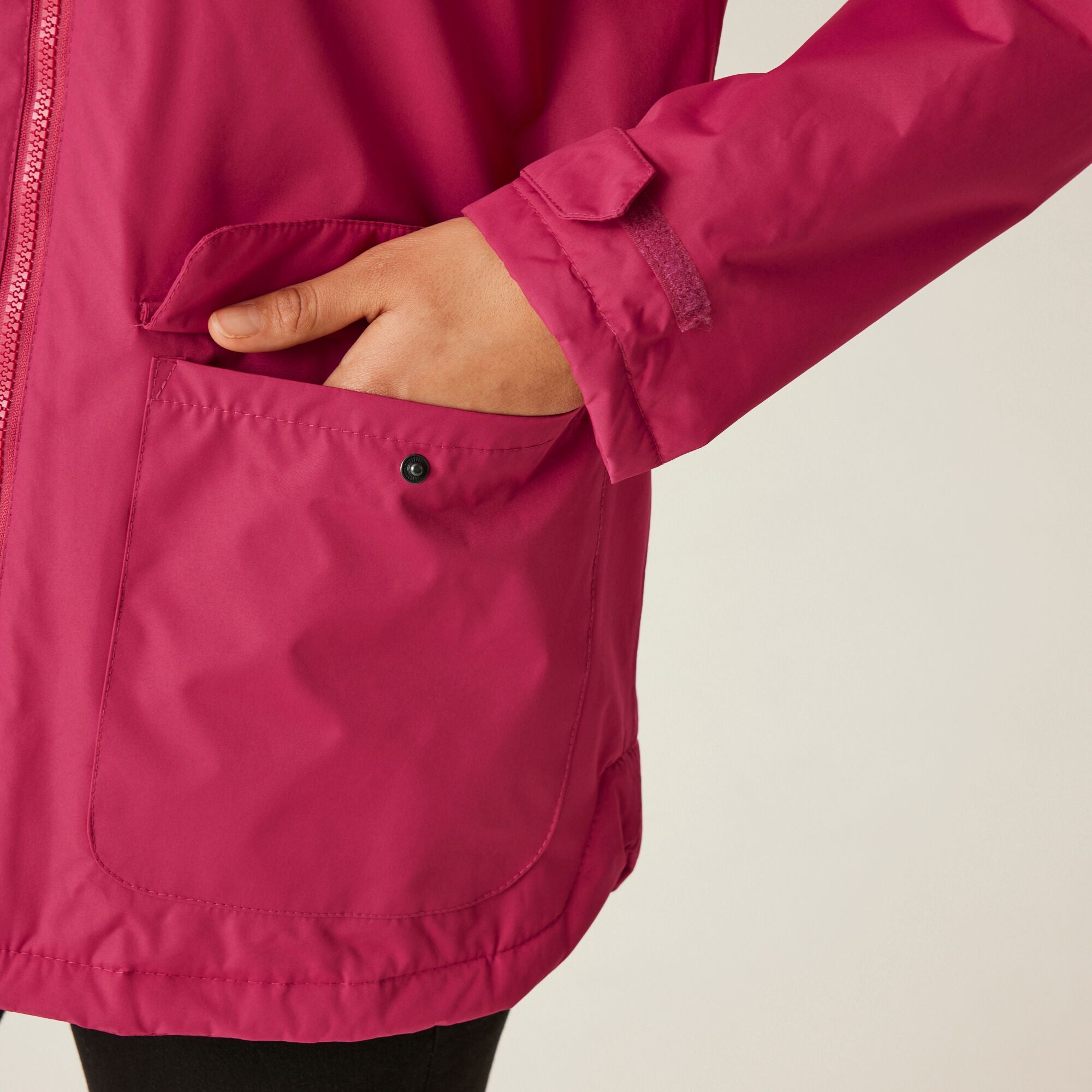 Regatta Broadia Fur Hood Waterproof Jacket - Pink 6 Shaws Department Stores