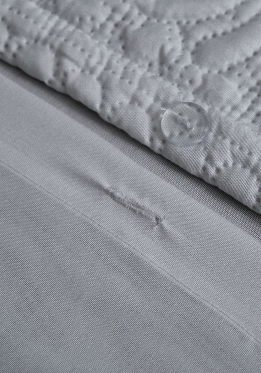 The Home Collection Winchester Duvet Cover Set - Grey 3 Shaws Department Stores