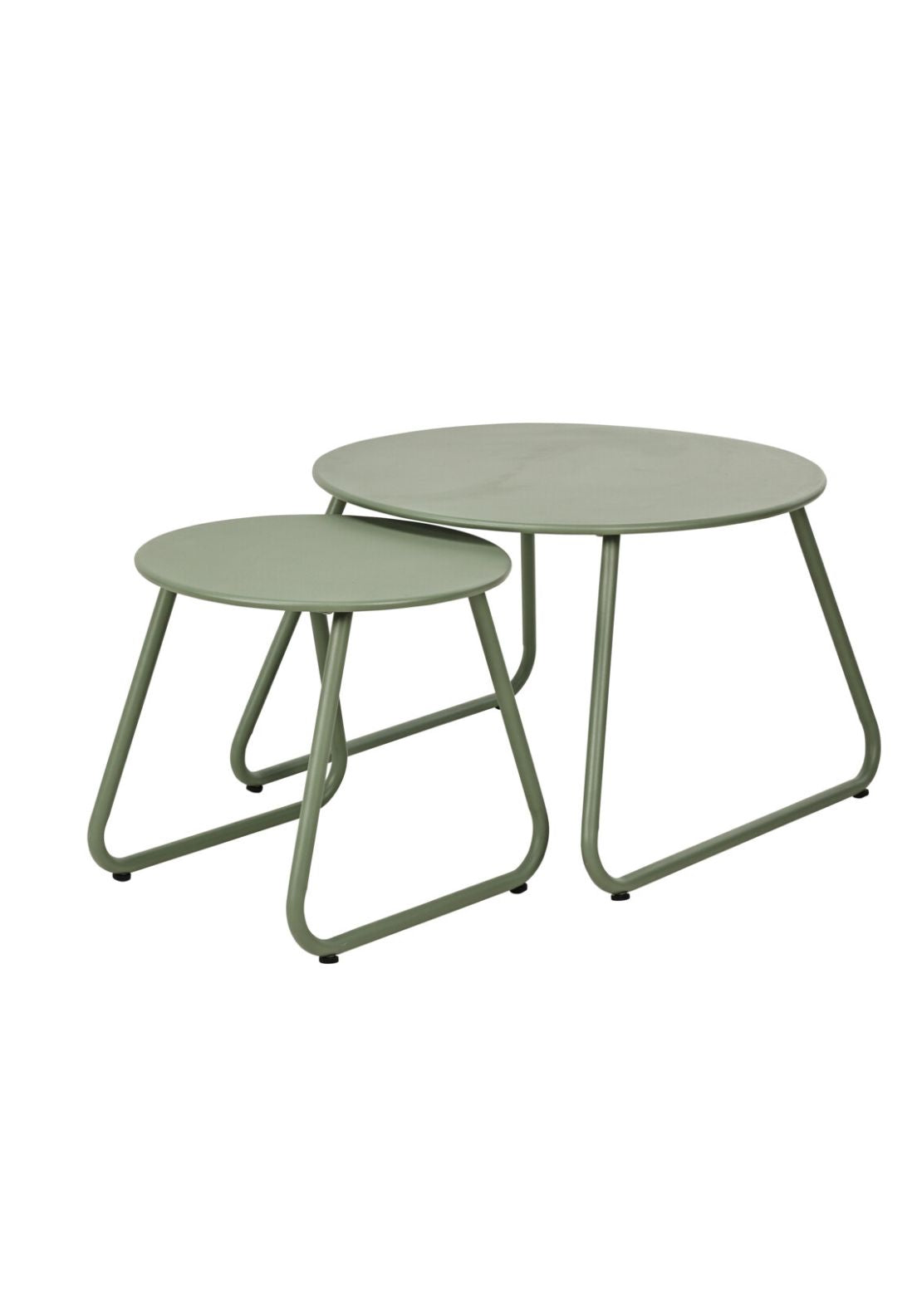 The Home Collection Set Of 2 Green Side Tables 1 Shaws Department Stores