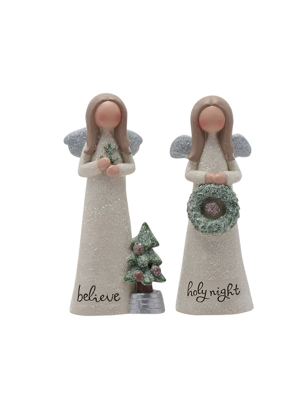The Home Christmas Angel Ornament Believe 1 Shaws Department Stores