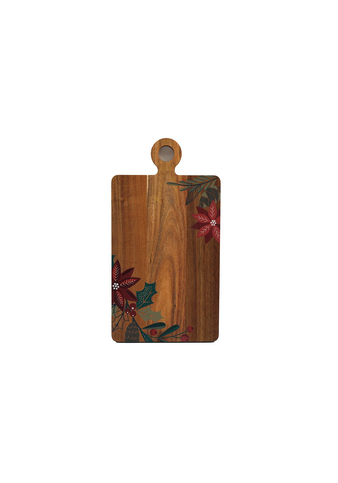 The Home Christmas Poinsettia Serving Board 1 Shaws Department Stores