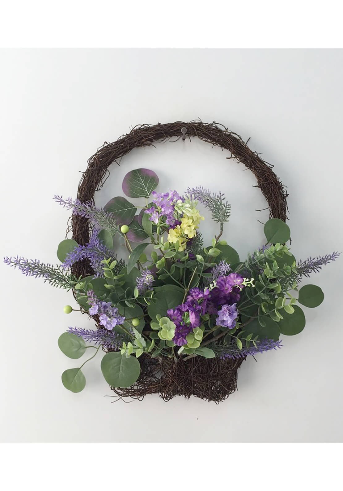 Hazy Days Eco Lavender Basket 16cm - Lavender 1 Shaws Department Stores