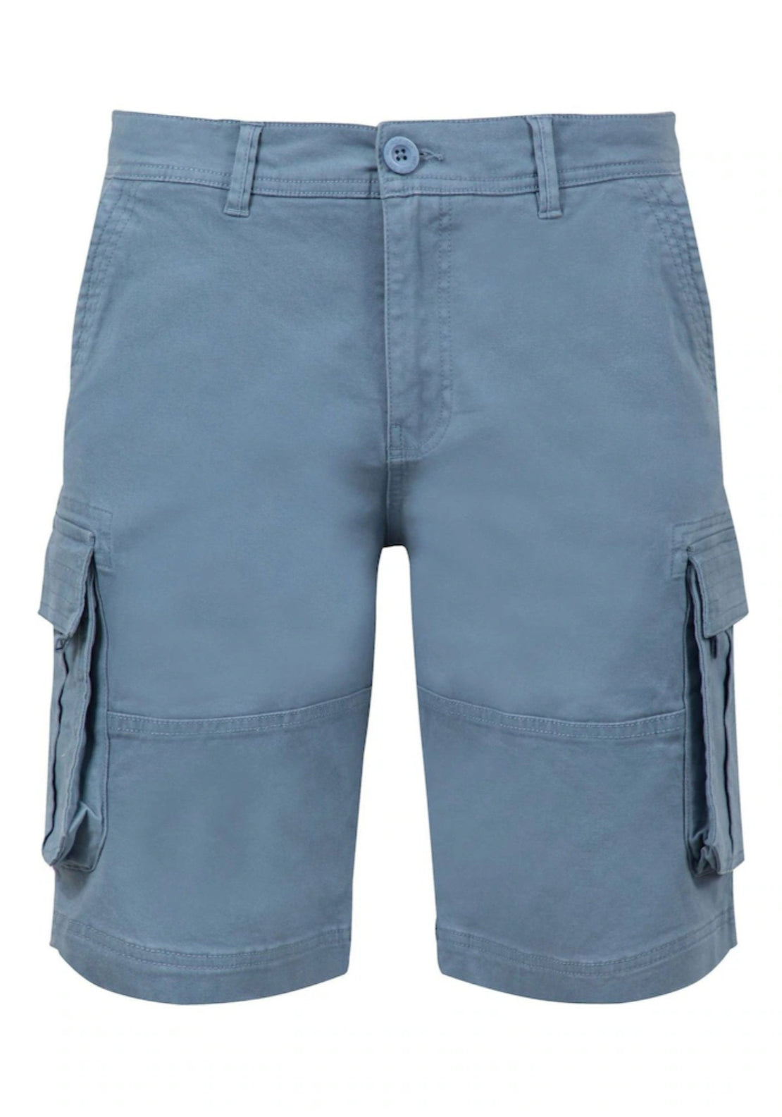 Weird Fish Rigney Cargo Shorts - Blue 6 Shaws Department Stores