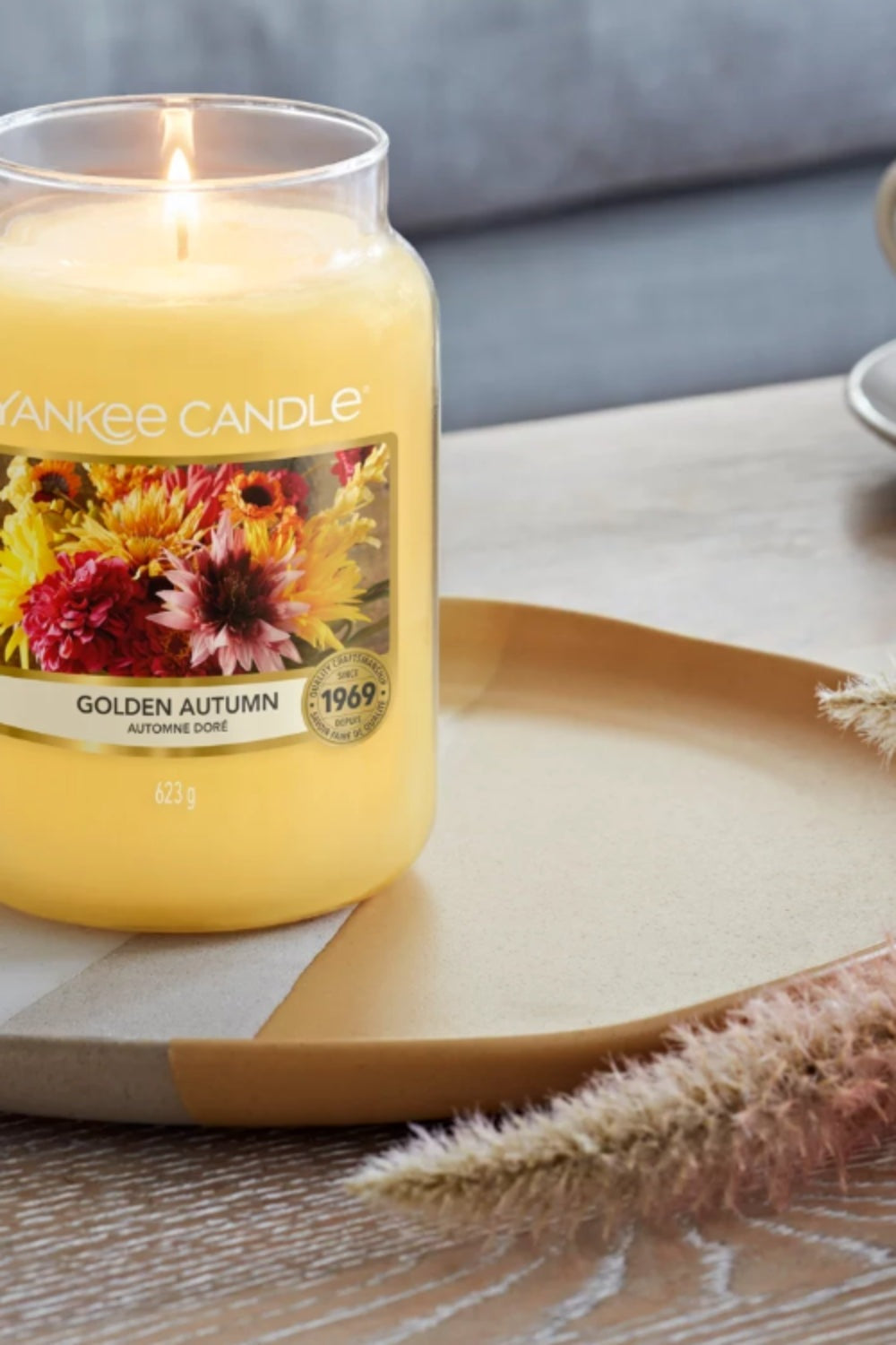 Yankee Candle Large Yankee Candle Jar-Golden Autumn 2 Shaws Department Stores