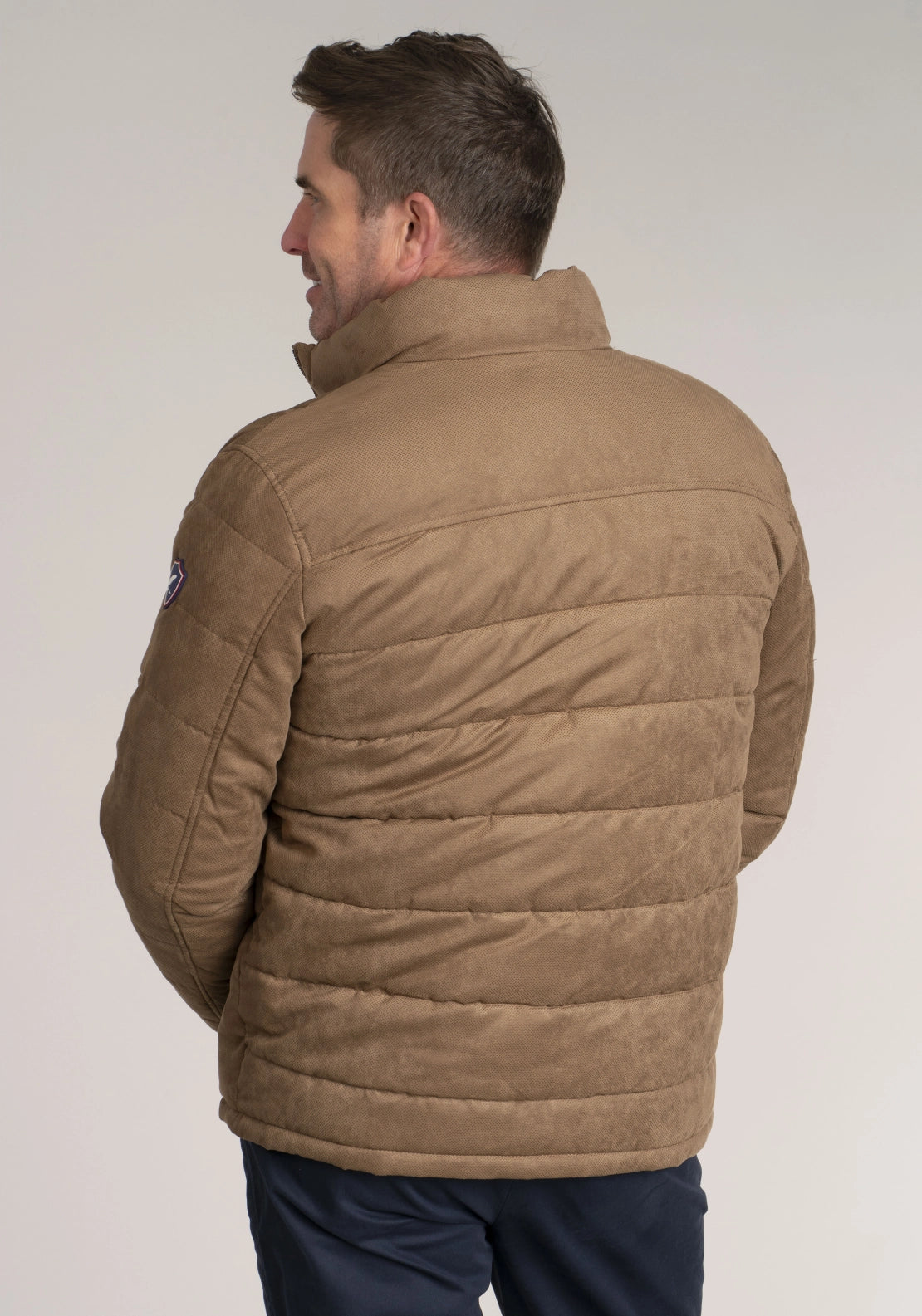Yeats Short Jacket - Beige 2 Shaws Department Stores