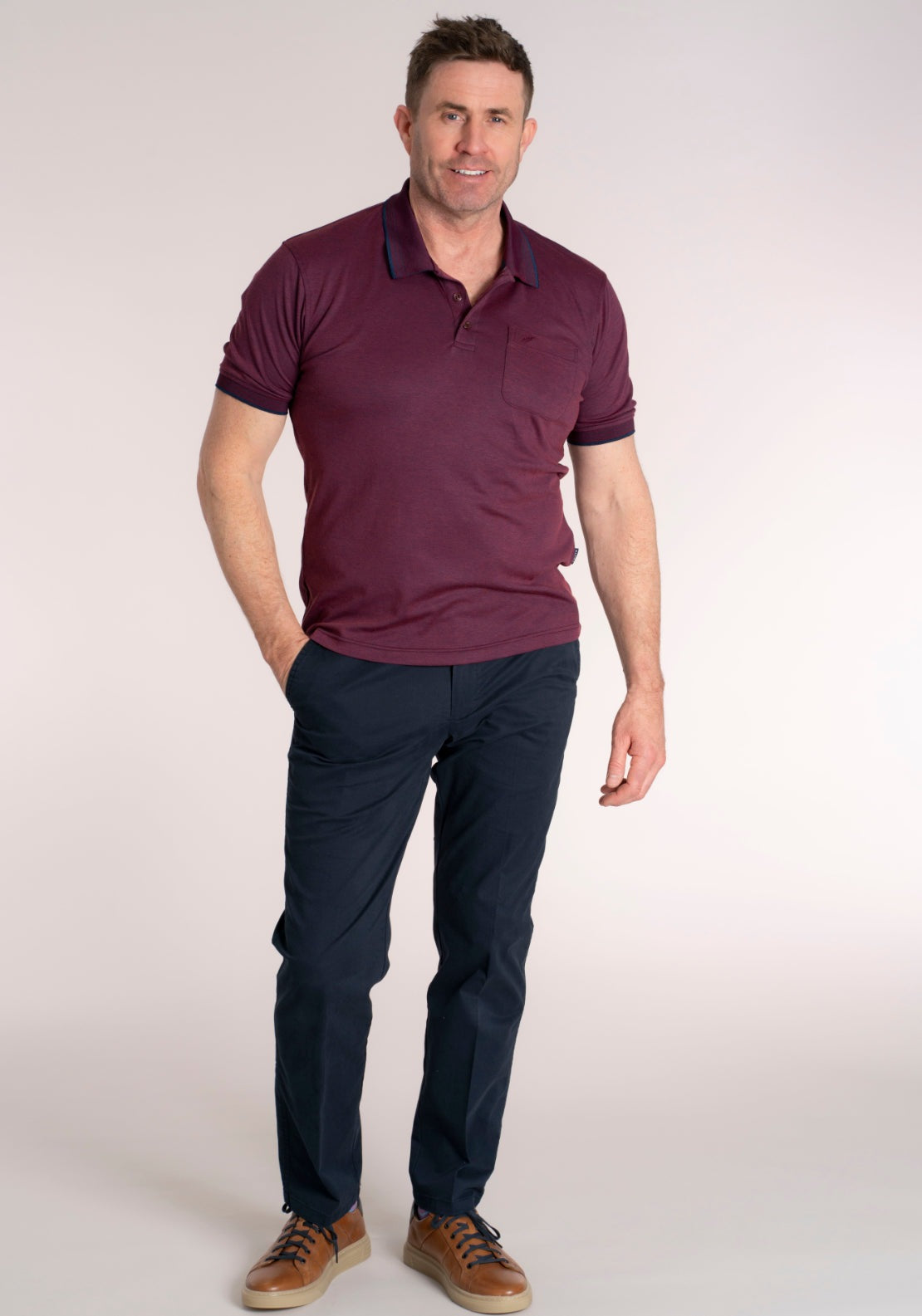 Yeats Yesil Polo - Red 5 Shaws Department Stores