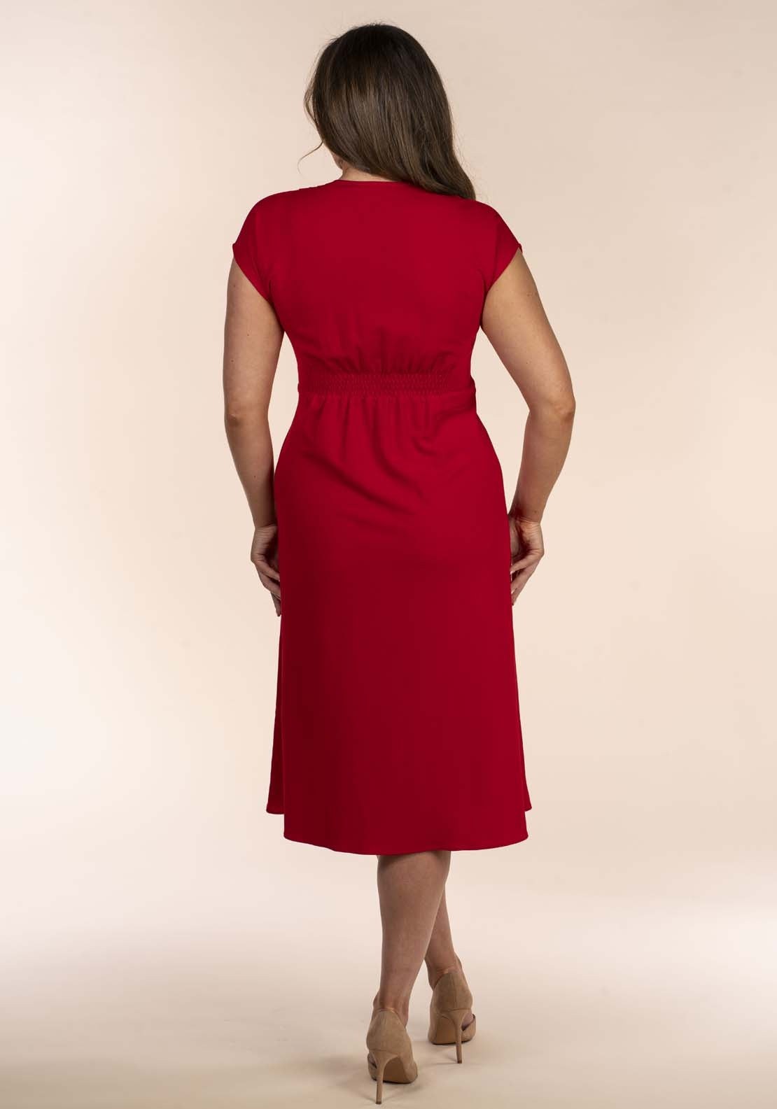 Naoise Knot Waist Wrap Dress 4 Shaws Department Stores