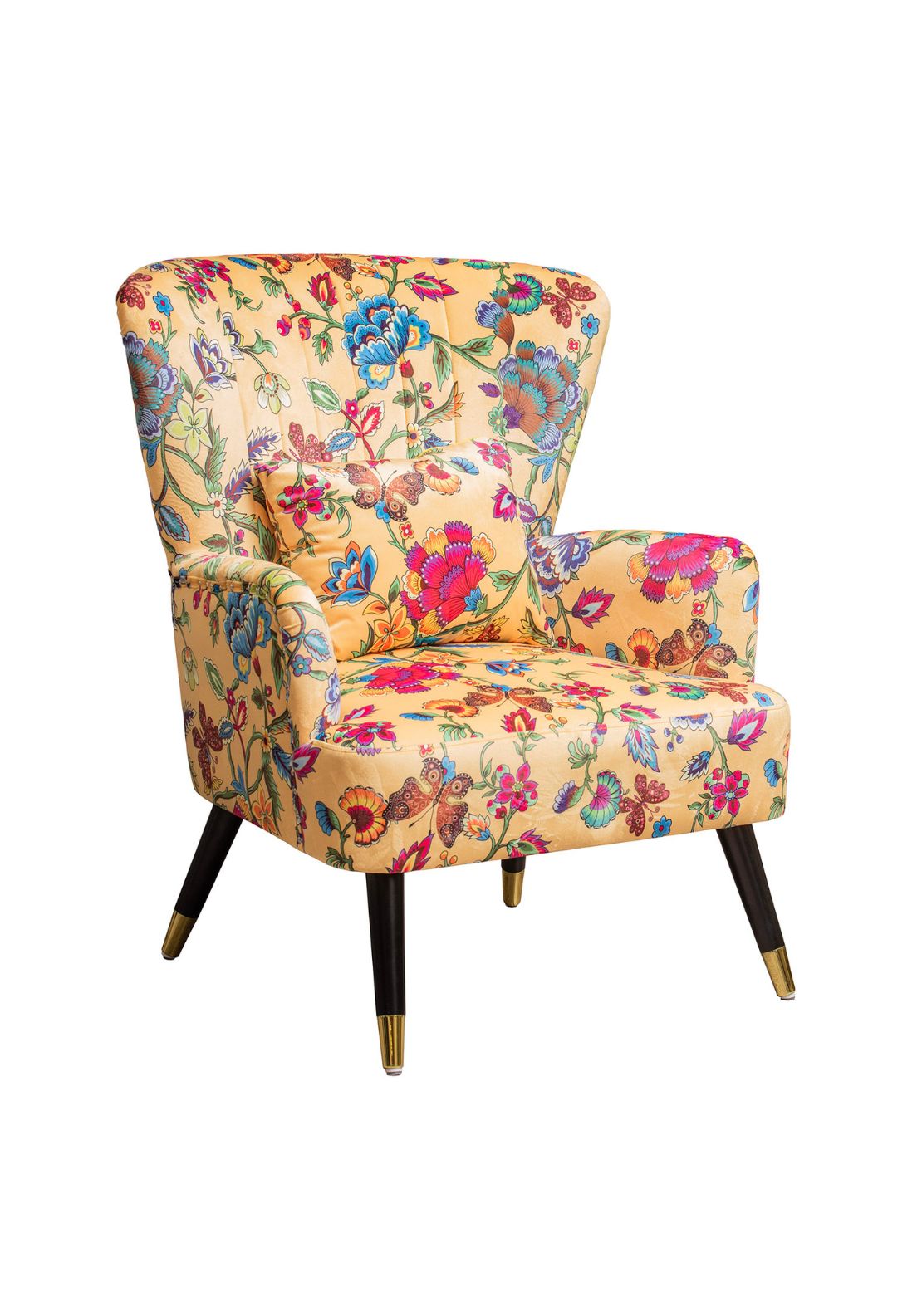 The Grange Collection Floral Pattern Armchair - Floral 1 Shaws Department Stores