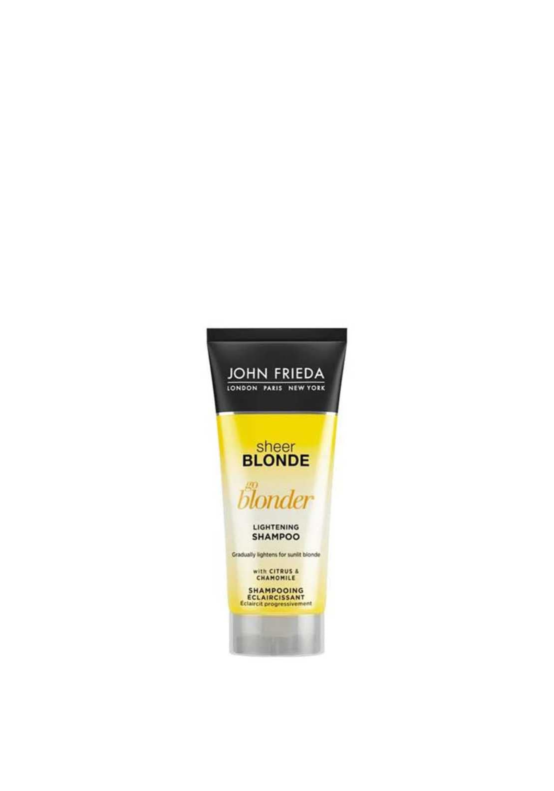John Frieda Go Blonder Lightening Shampoo 50ml 1 Shaws Department Stores