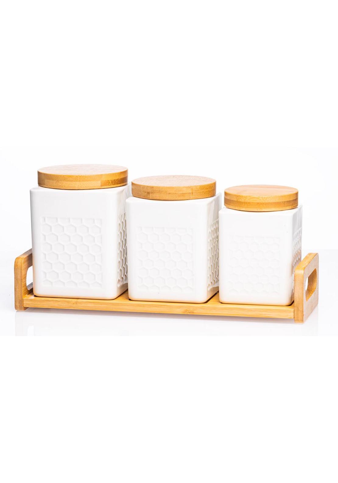 Newgrange Living 3-Piece Cannister Set 1 Shaws Department Stores
