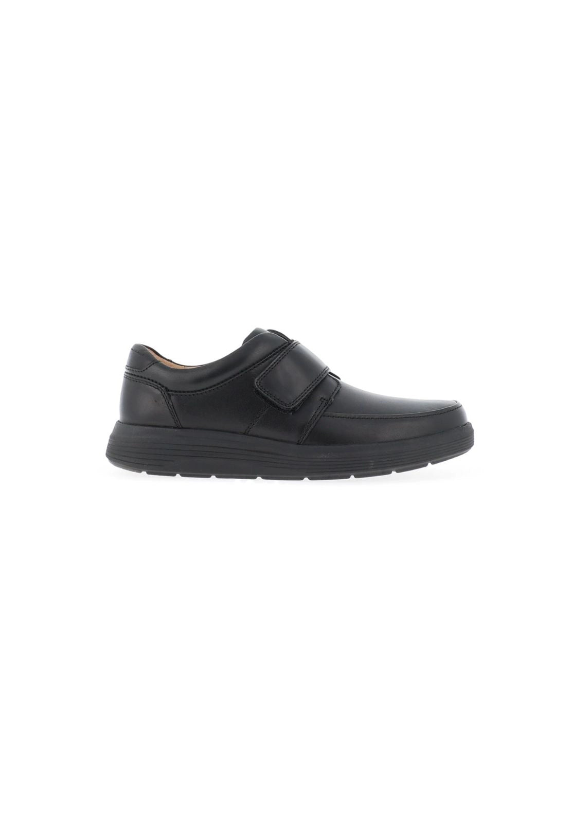 Un Abode Strap Casual Shoe - Black
