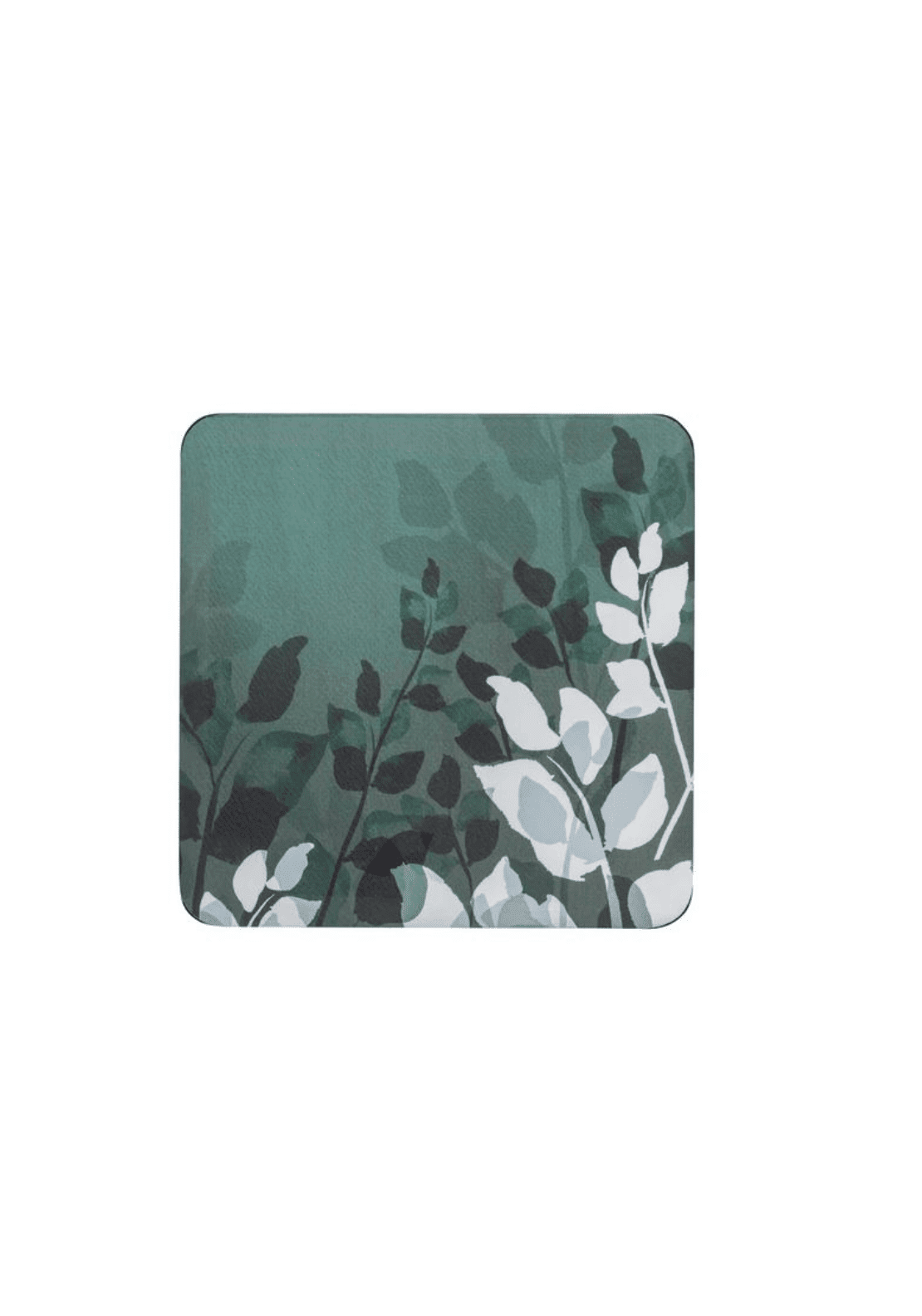 Denby Denby Coasters - Green Foliage 1 Shaws Department Stores
