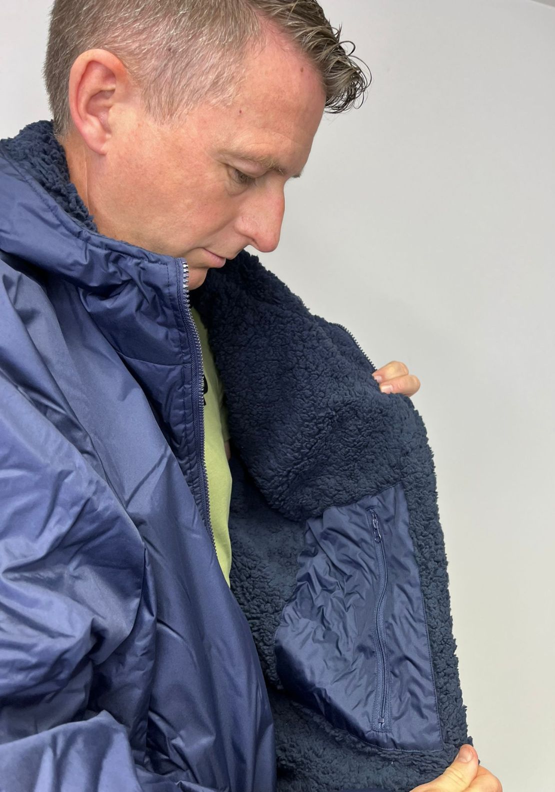 The Home Collection Dry Changing Robe - Navy 3 Shaws Department Stores
