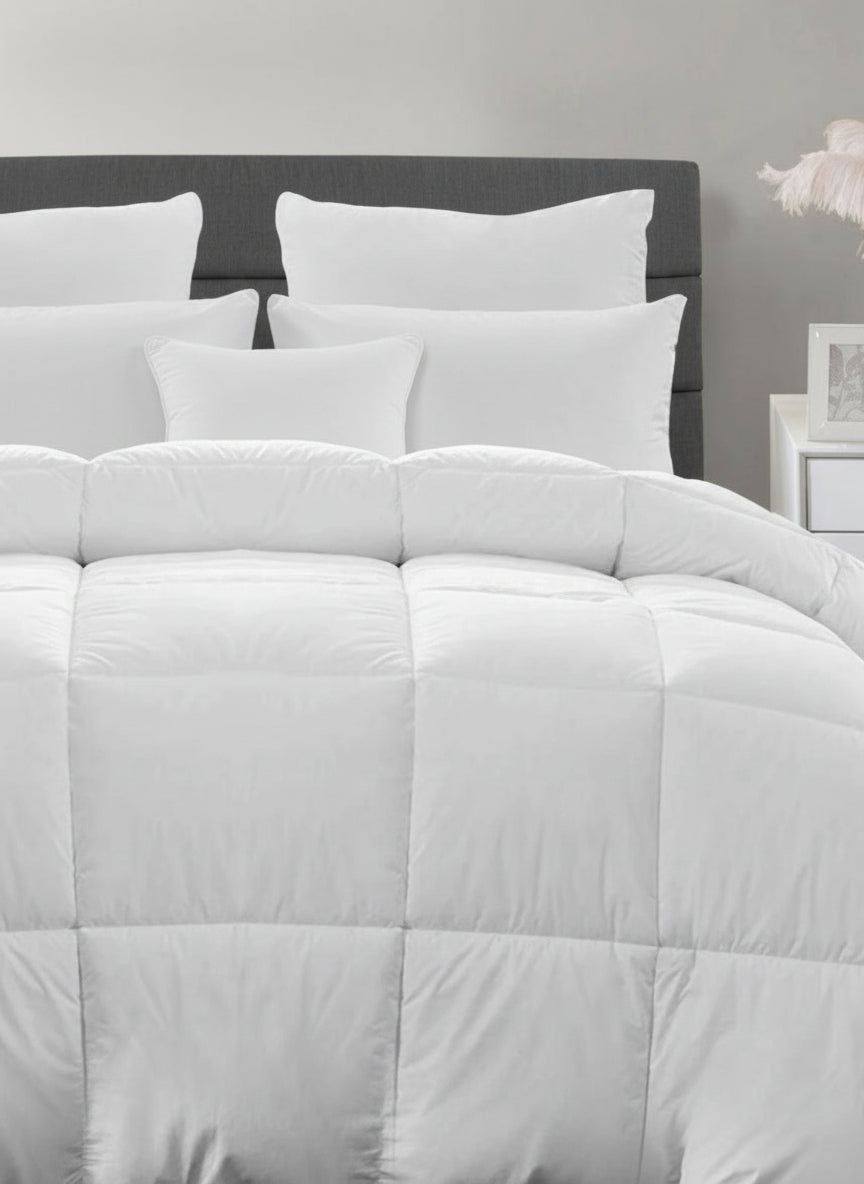 The Home Luxury Collection 6.5 Tog White Duck Feather & Down Duvet 1 Shaws Department Stores