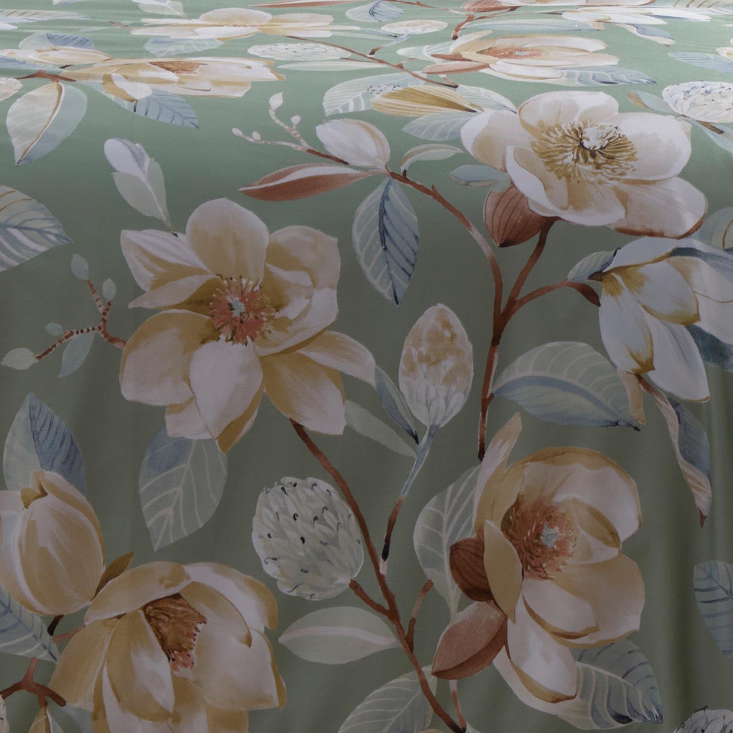 Heather And Ferne Elspeth Green Duvet Cover Set 3 Shaws Department Stores