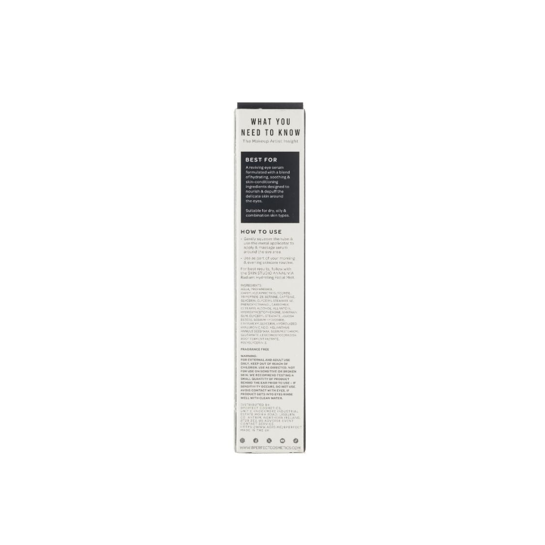 Bperfect Skin Studio X Annalivia Radiant Revive Eye Serum 5 Shaws Department Stores