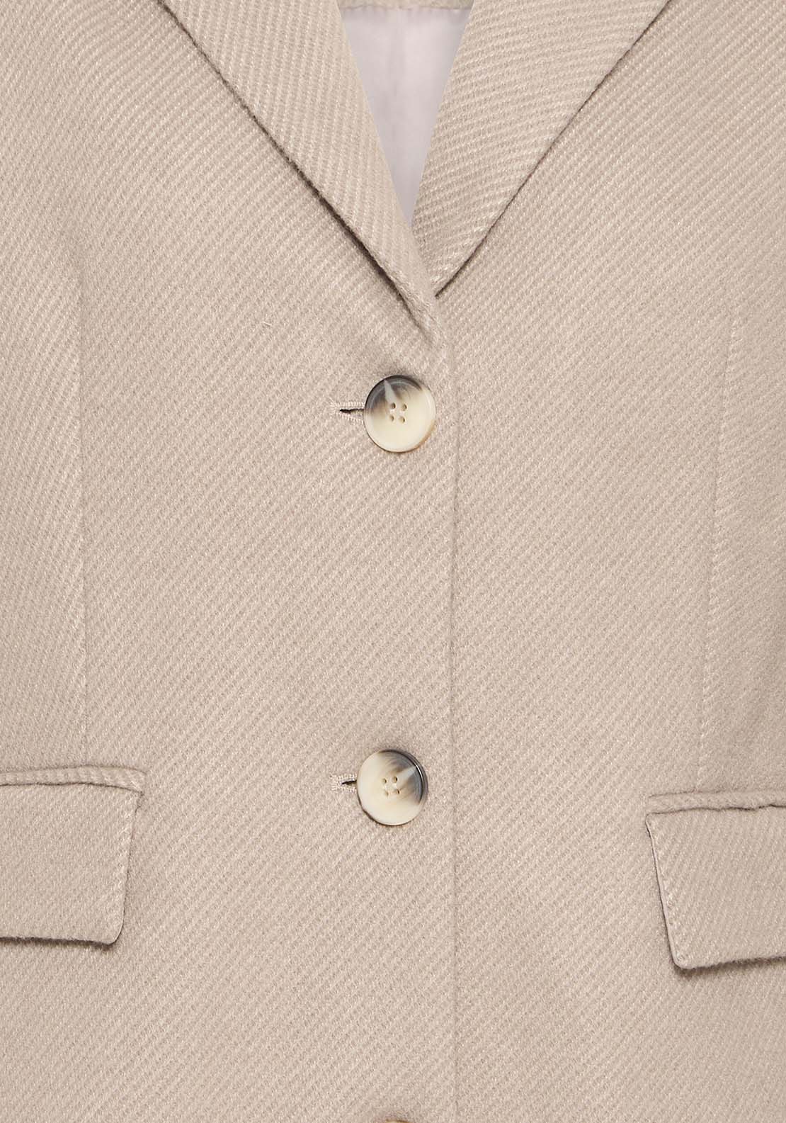 Fransa Jacket - Desert Taupe Melange 4 Shaws Department Stores