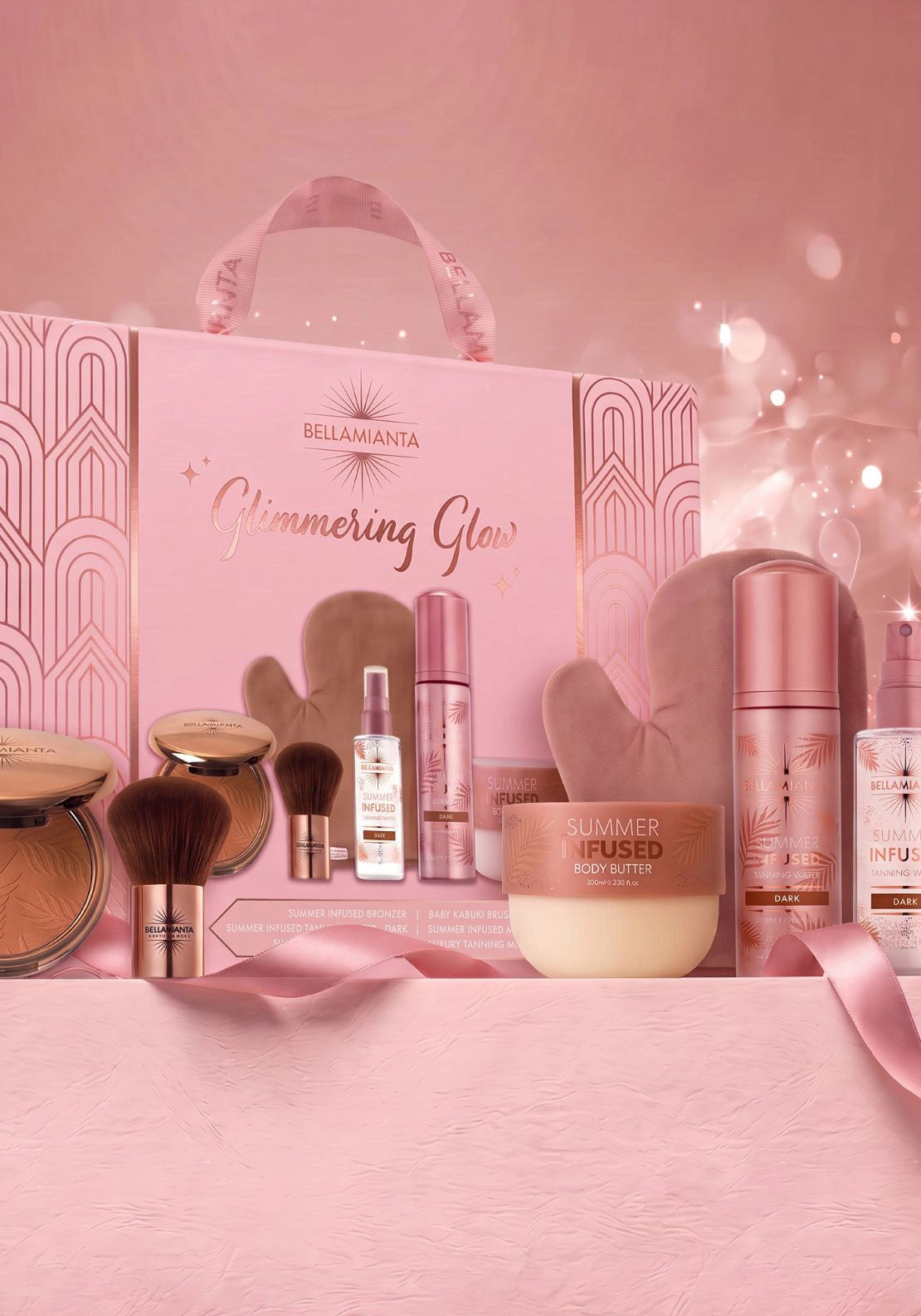 Bellamianta Glimmer Glow - No Colour 2 Shaws Department Stores