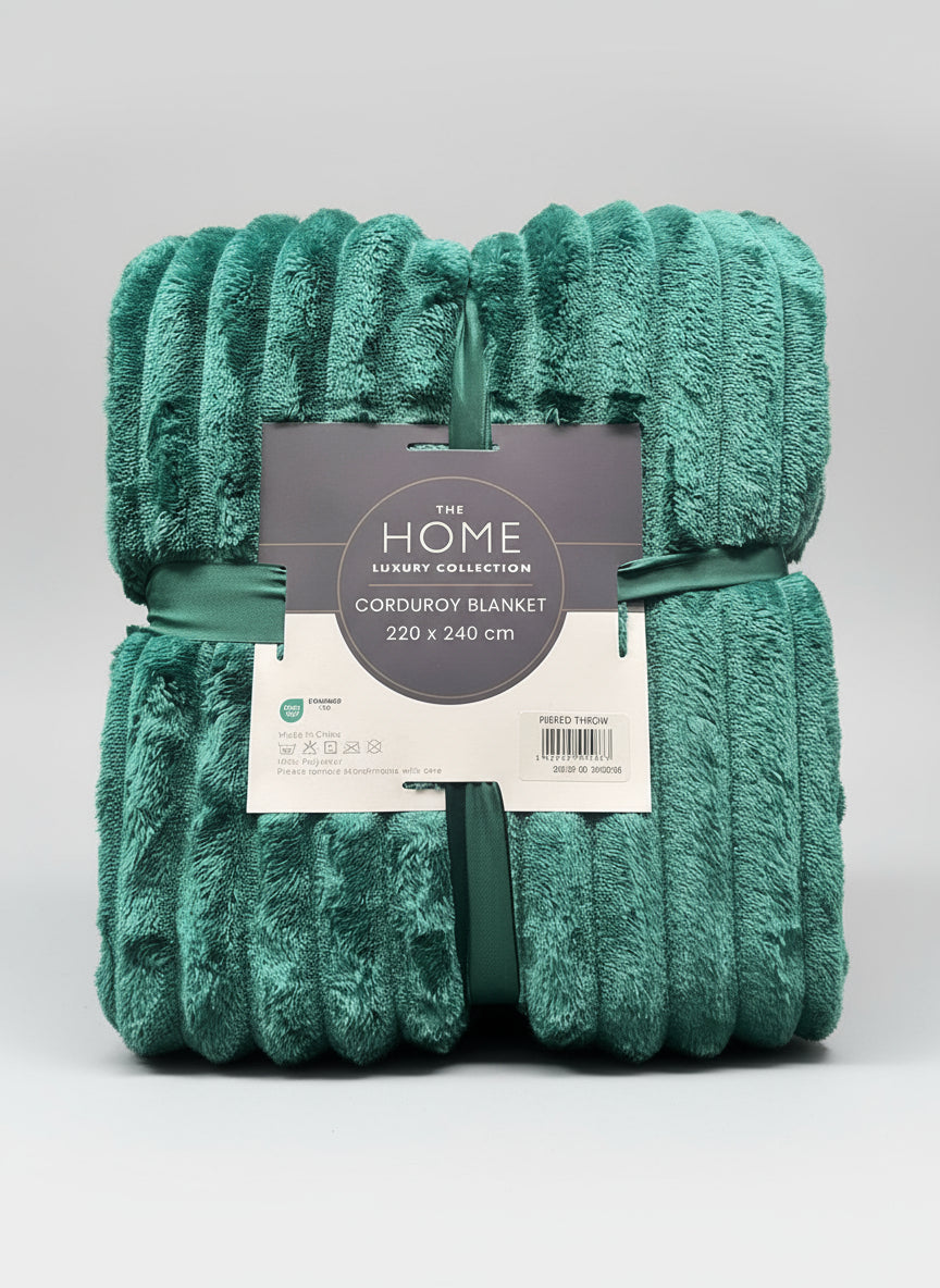 The Home Collection Ribbed Throw 1 Shaws Department Stores