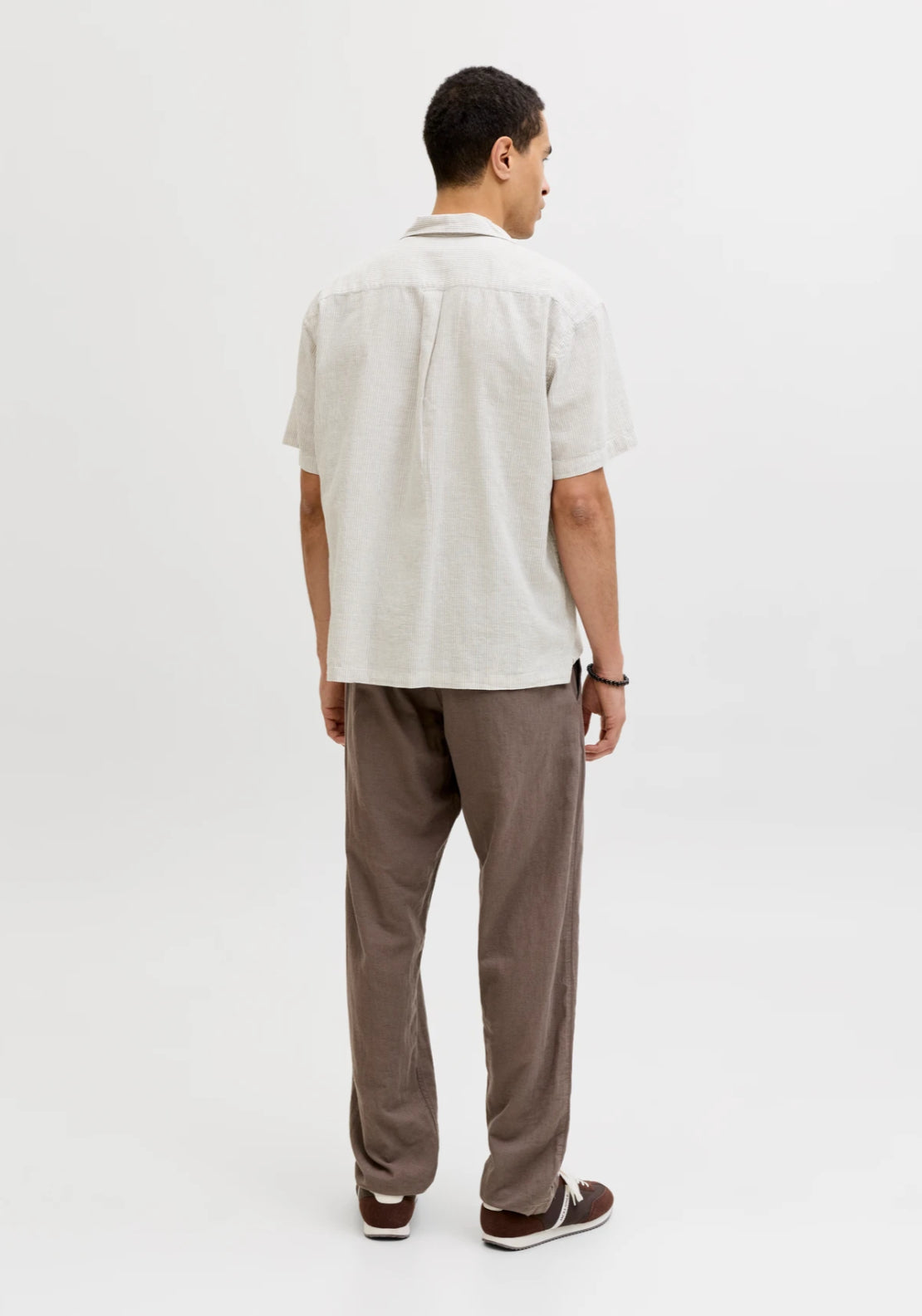Jack & Jones Loose Fit Resort Shirt - Crockery 2 Shaws Department Stores