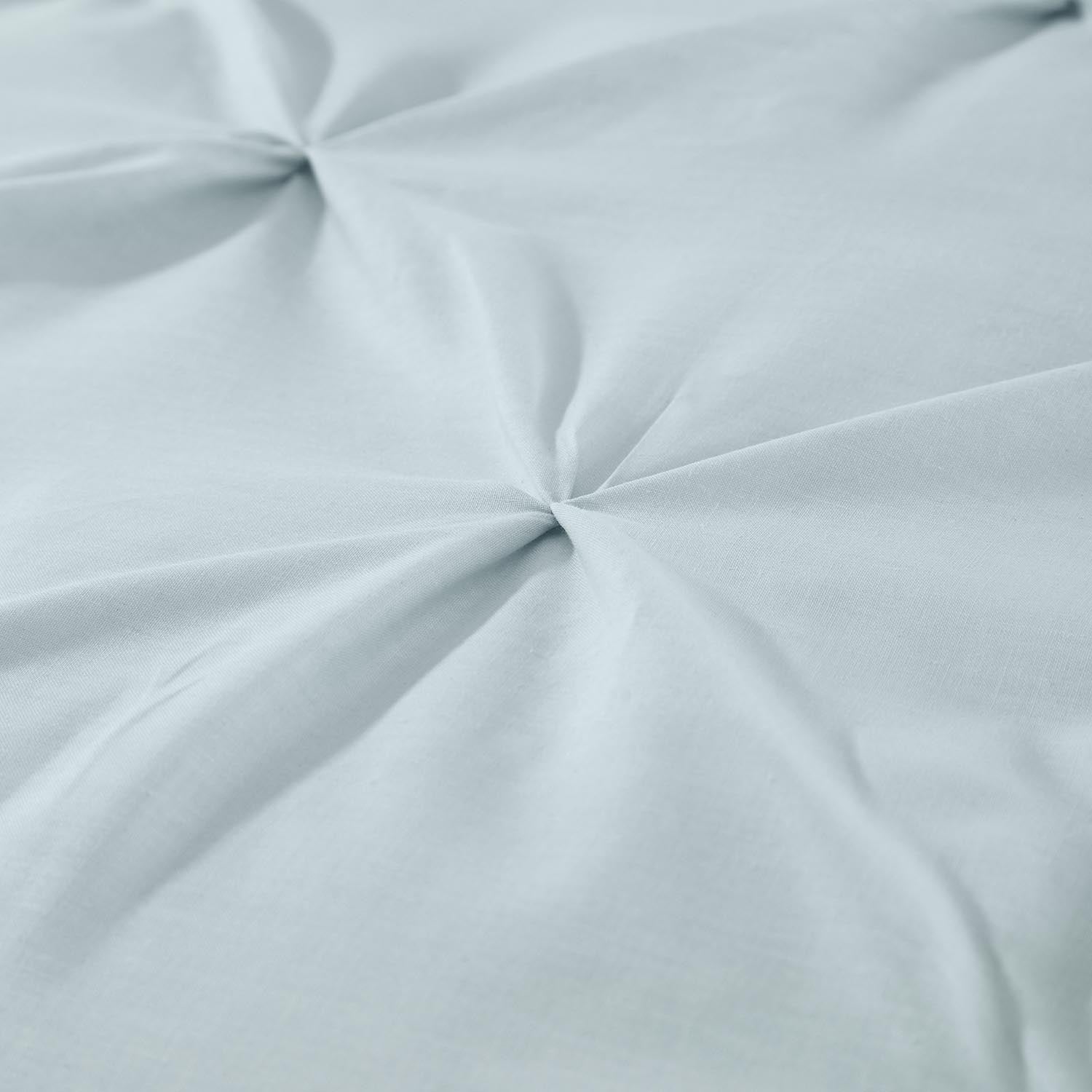 The Home Collection Lorna Duvet Cover Set - Duckegg 3 Shaws Department Stores