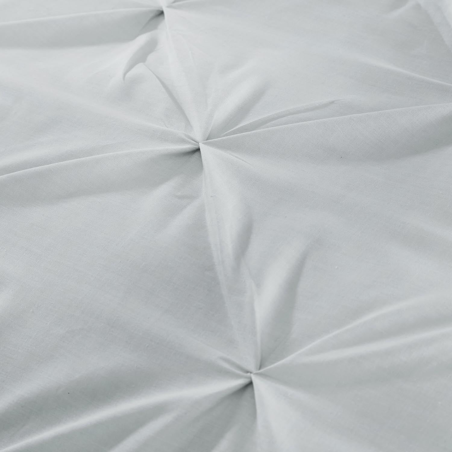The Home Luxury Collection Lorna Lorna Duvet Cover Set - Silver 4 Shaws Department Stores
