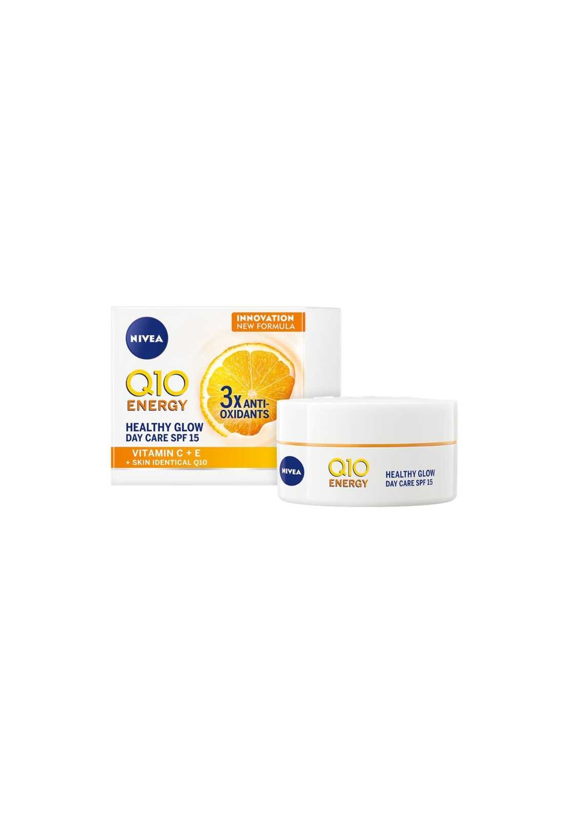 Nivea Q10 Energy Day Cream SPF15 - 50ml 1 Shaws Department Stores