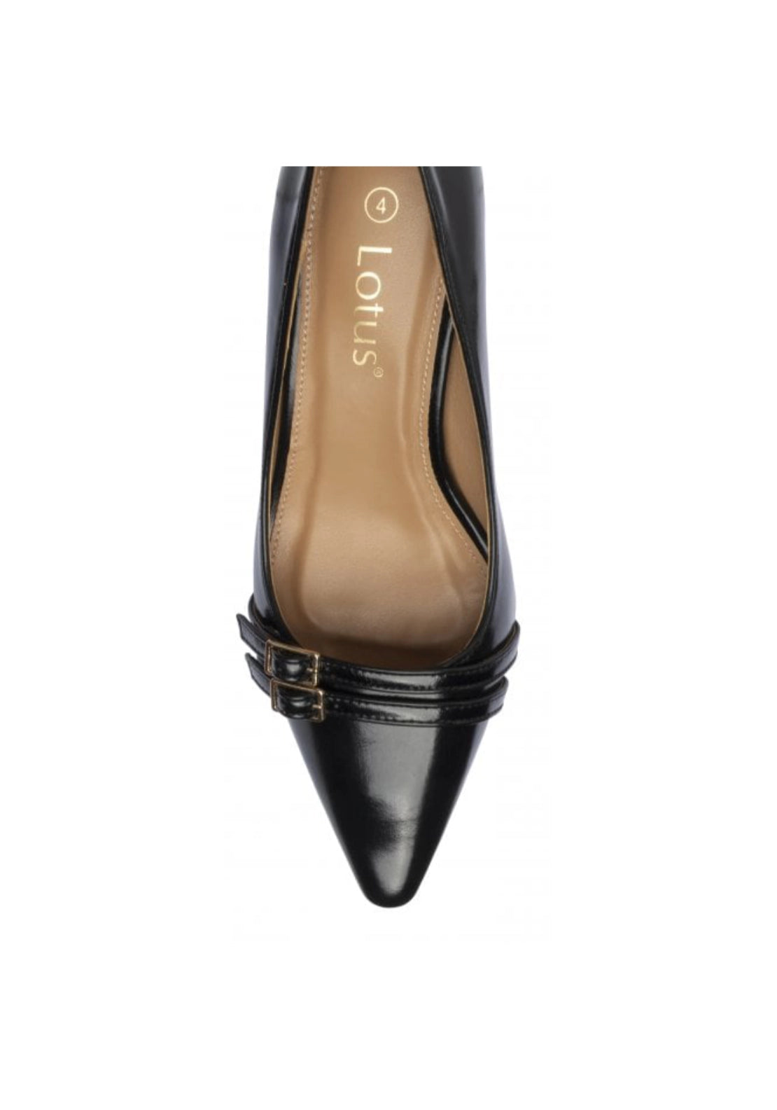 Lotus Annalise Shoe - Black 4 Shaws Department Stores