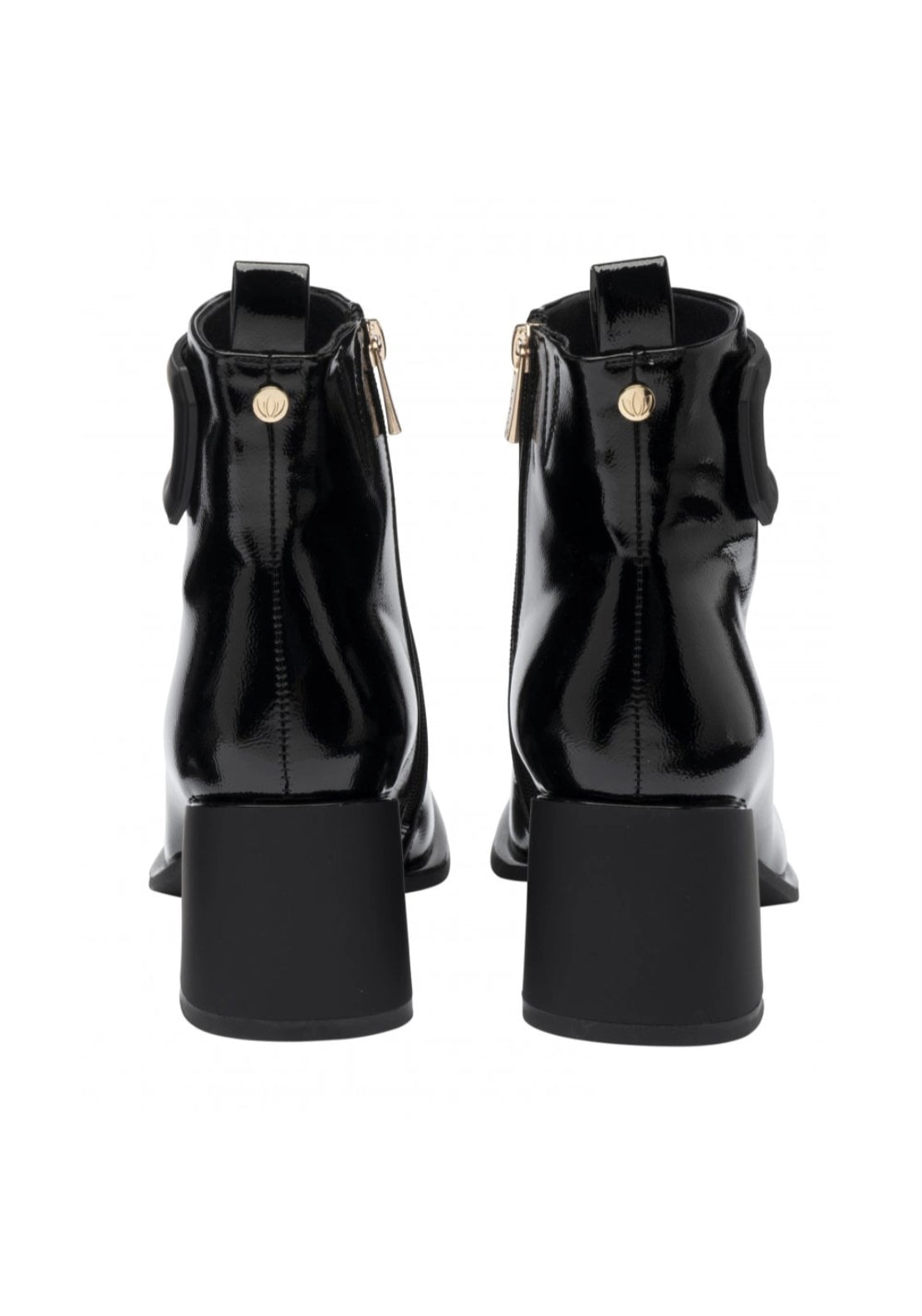 Quincy Ankle Boot - Black Patent