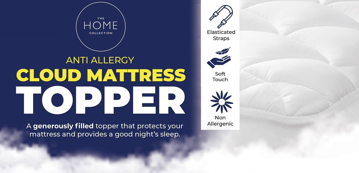 The Home Collection Anti Allergy Cloud Mattress Topper 2 Shaws Department Stores